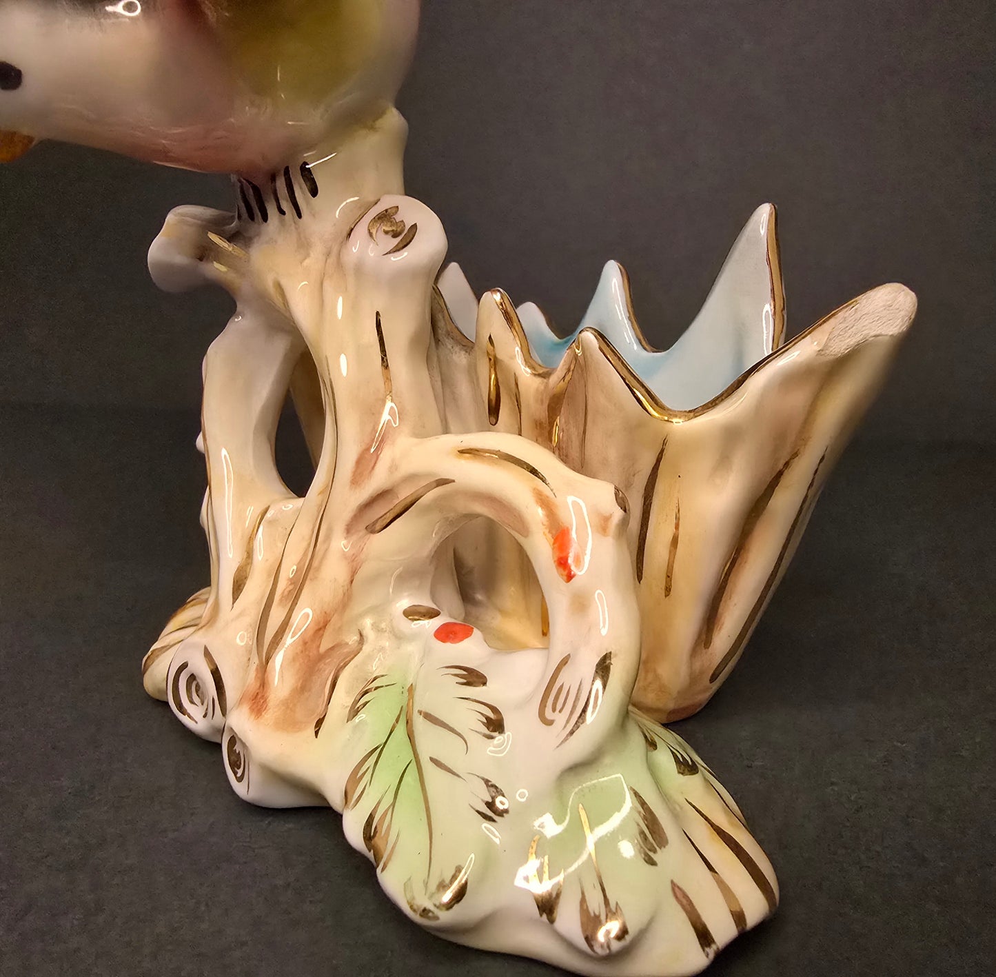Signed G.Girardi Ceramic Bird Planters - 1940s Italy