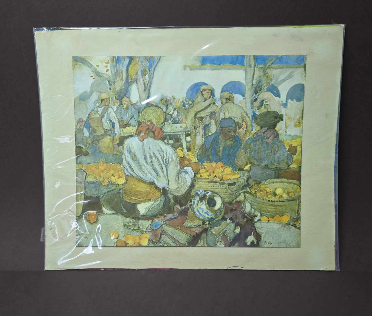 Vintage Market Print | 1970s