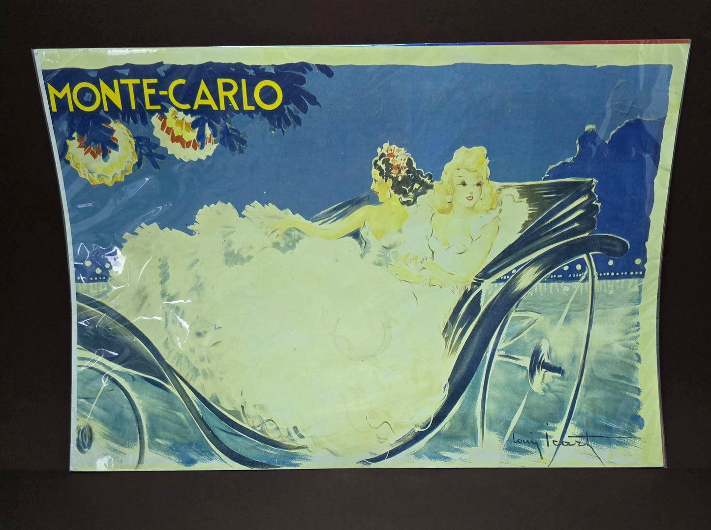 Vintage Monte Carlo Reproduction Print