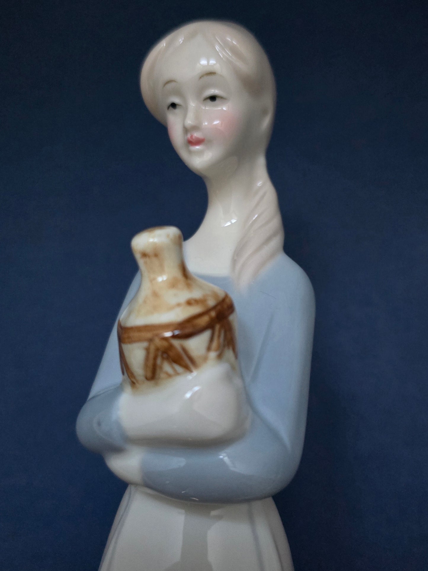 SOLD! Vintage Japanese Porcelain Lady Figurine - 1970s