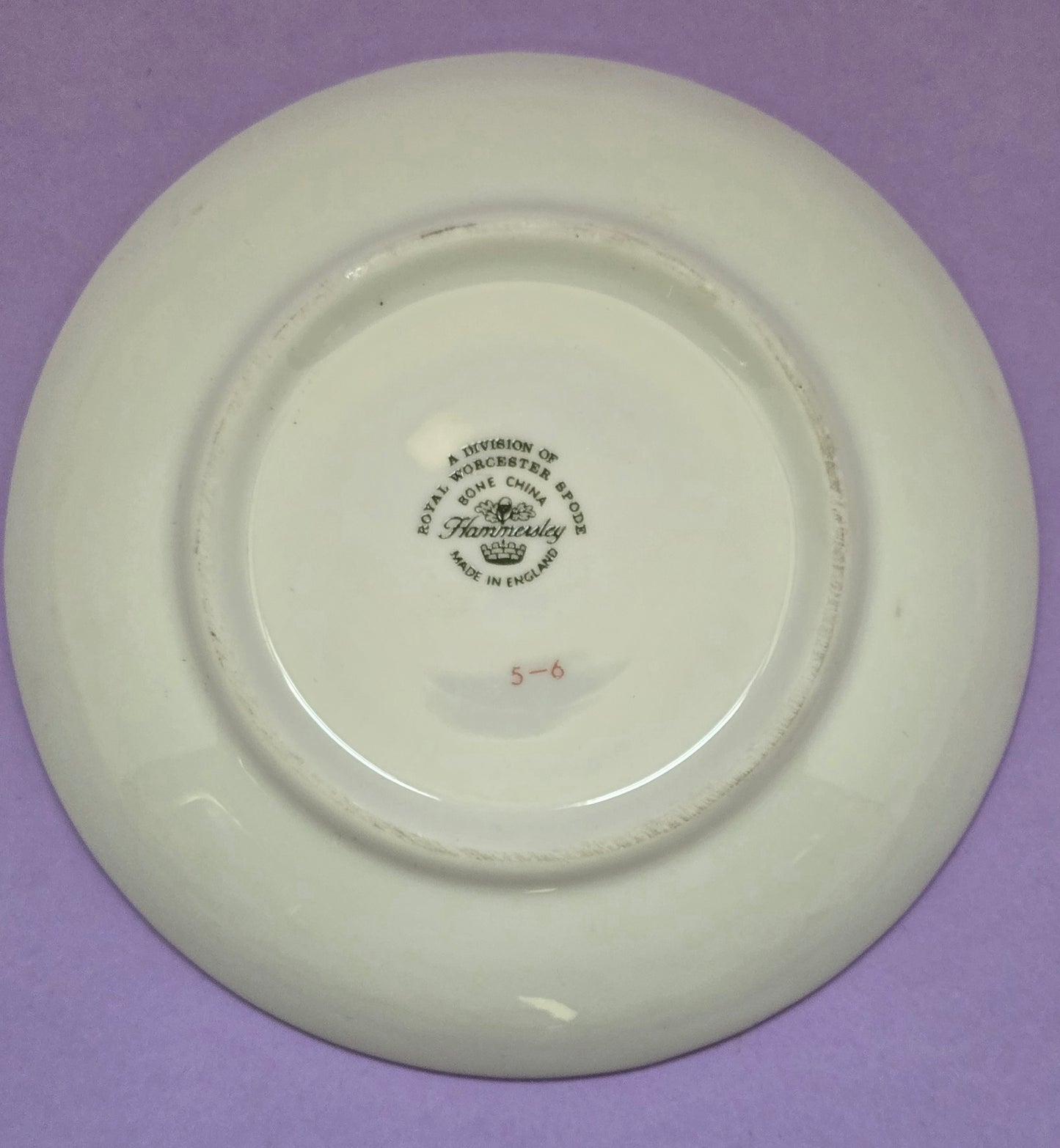Hammersley Floral Side Plate — 1970s