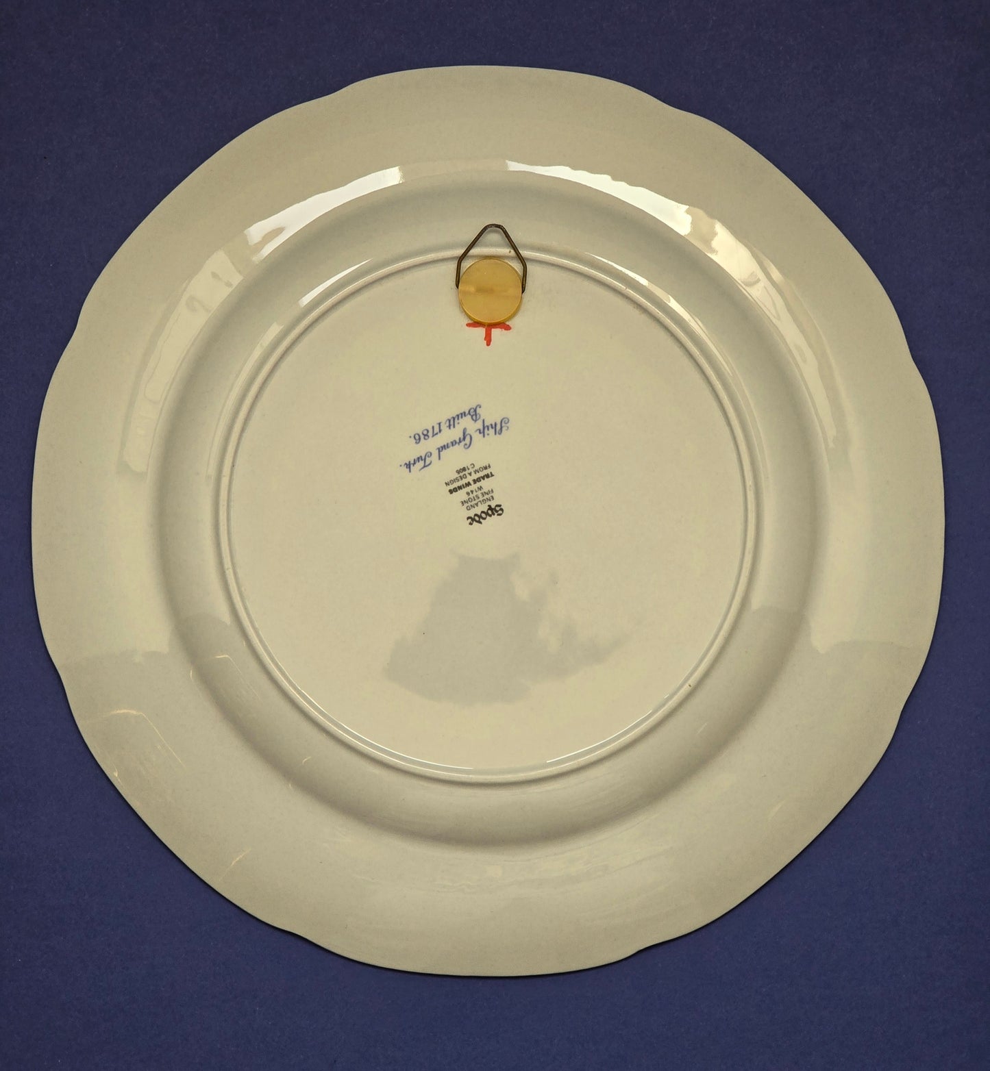 Spode Trade Winds ‘Ship Grand Turk’ Decorative Wall Plate – c.1960s, England