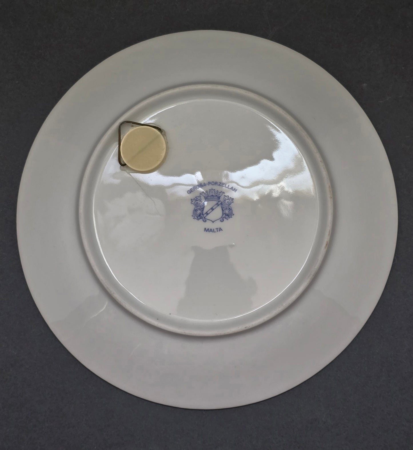 Gerosa-Porzellan Malta Zodiac Wall Plate – Signed Umberto Banchelli, c.1970s