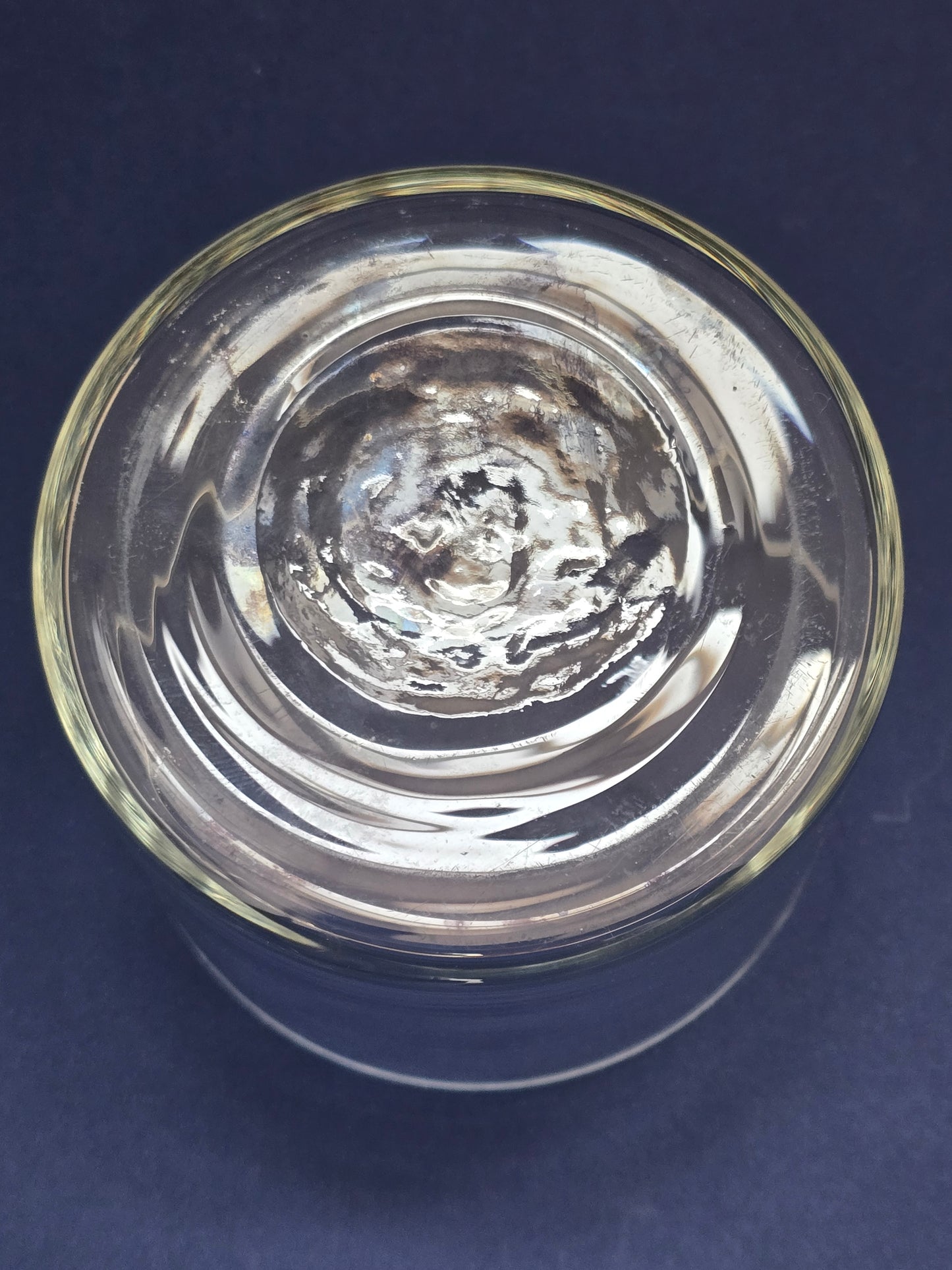 Victorian Apothecary Glass Jar with Lid – 1870s England