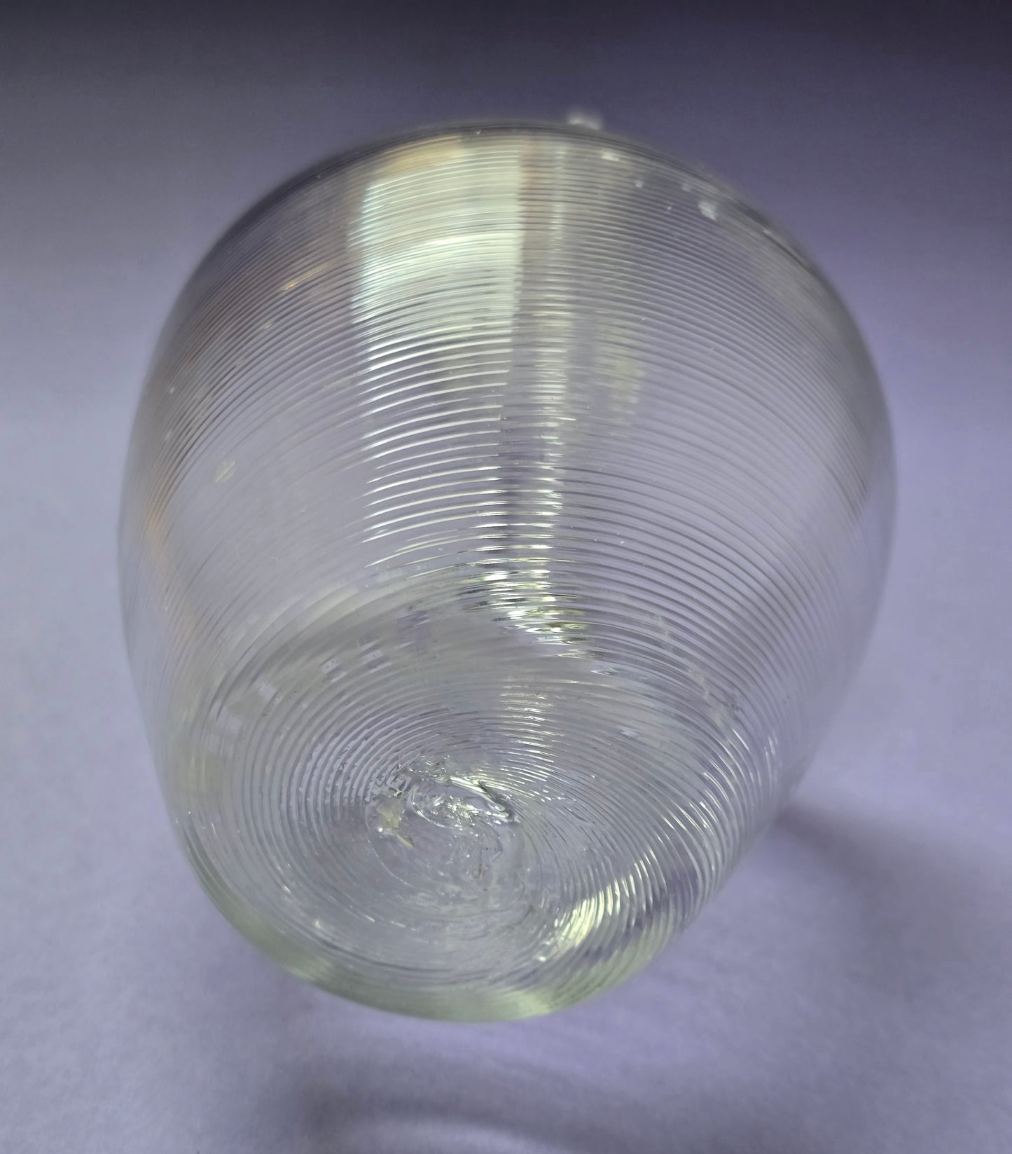 Mouth-Blown Frisian Thread Glass Carafe with Stopper – c.1900