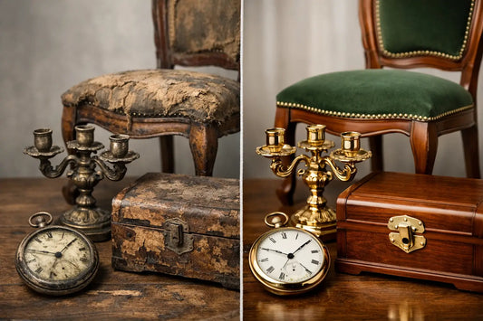 10 Before and After Antique Restoration Examples