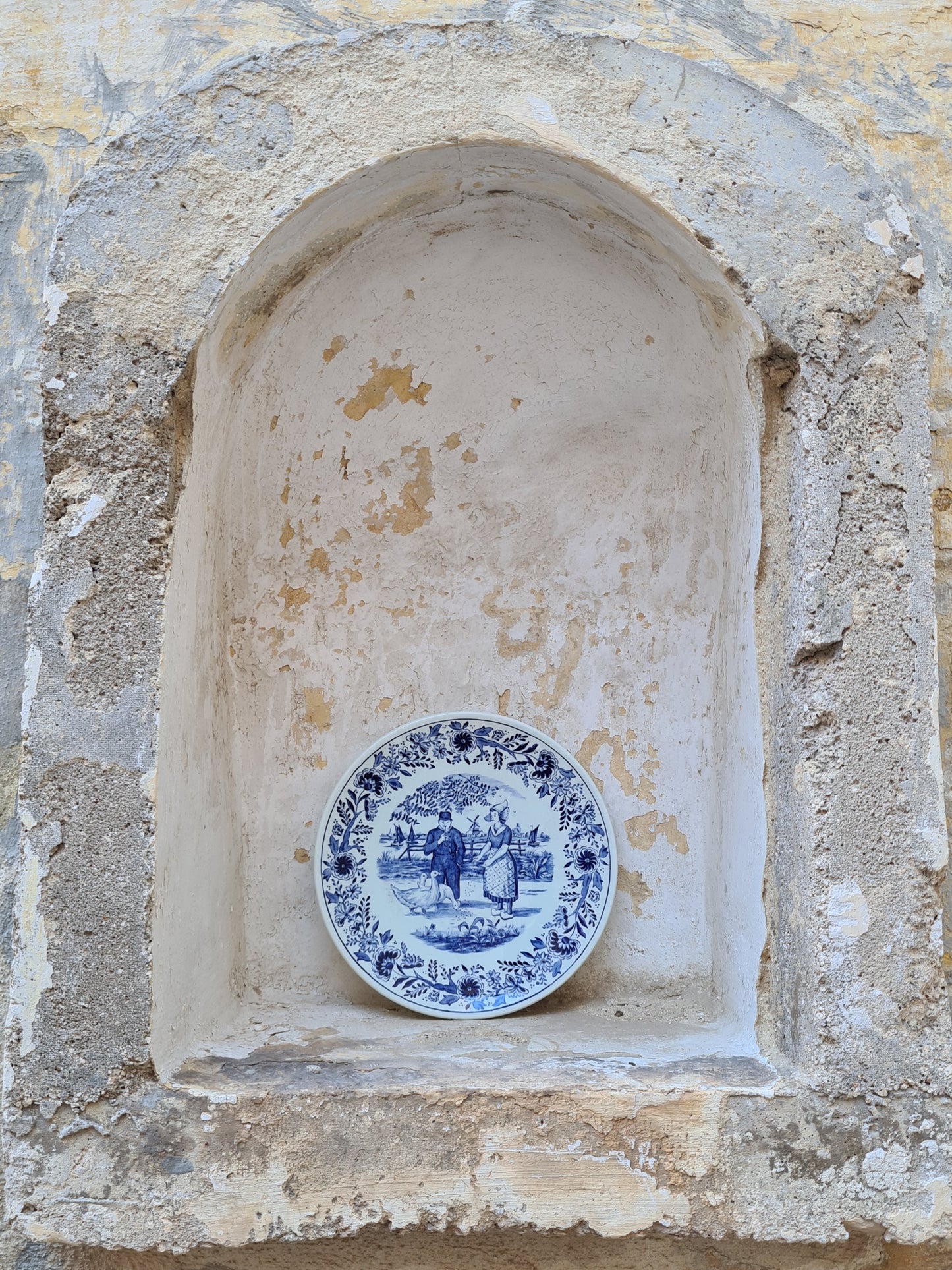 Delft Blue Wall Plate by Boch | 1950s