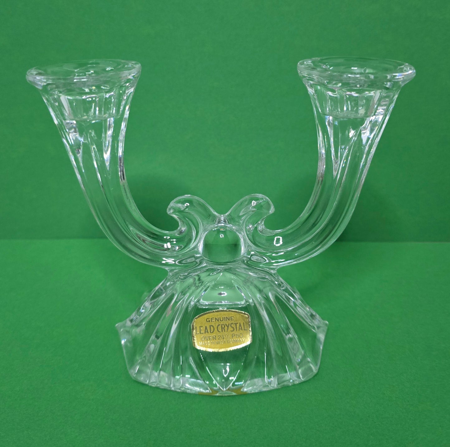 Genuine Lead Crystal Art Deco - West Germany 1950s