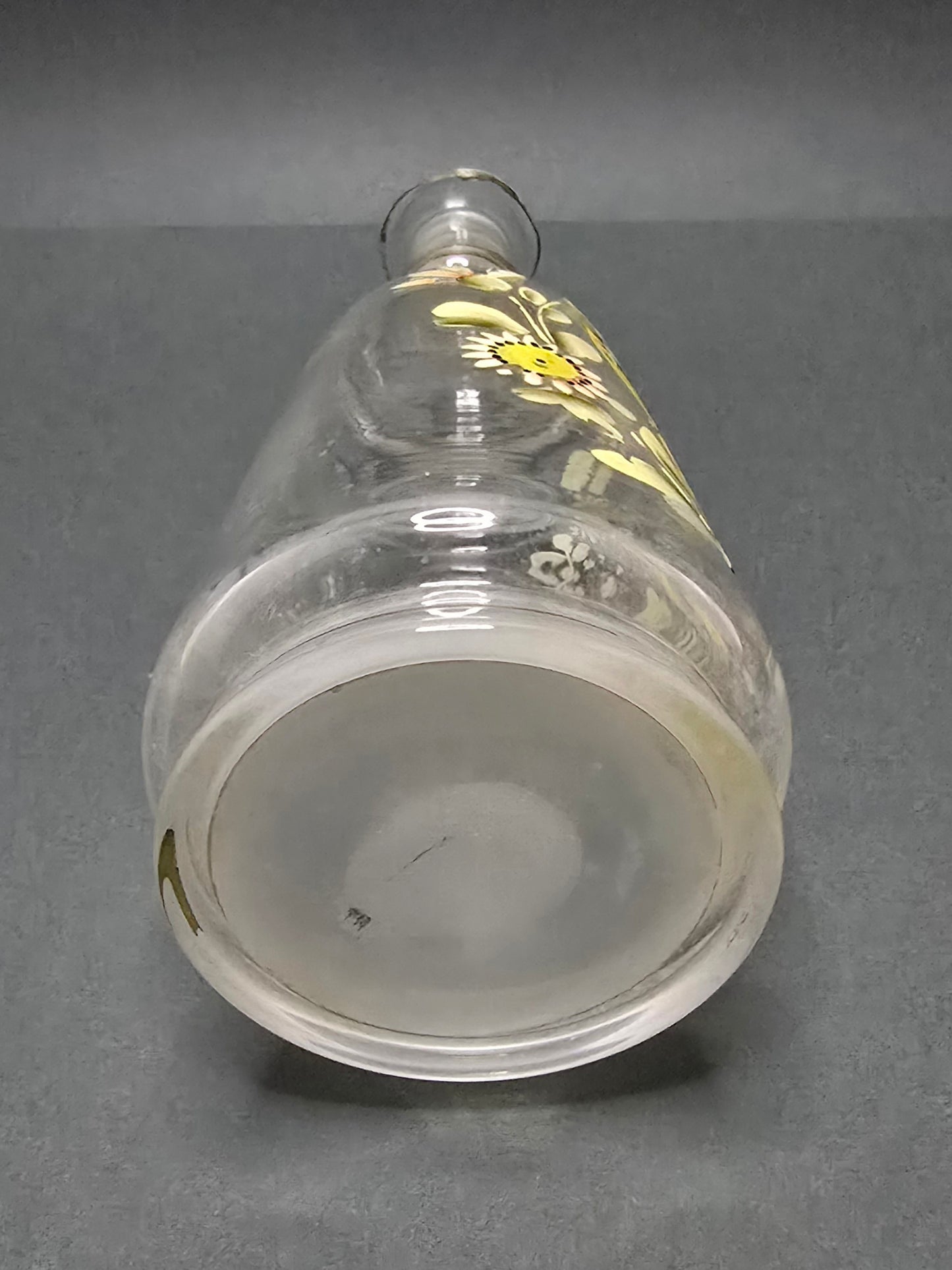 Hand-Painted Bohemian Art Nouveau Decanter - Circa 1900