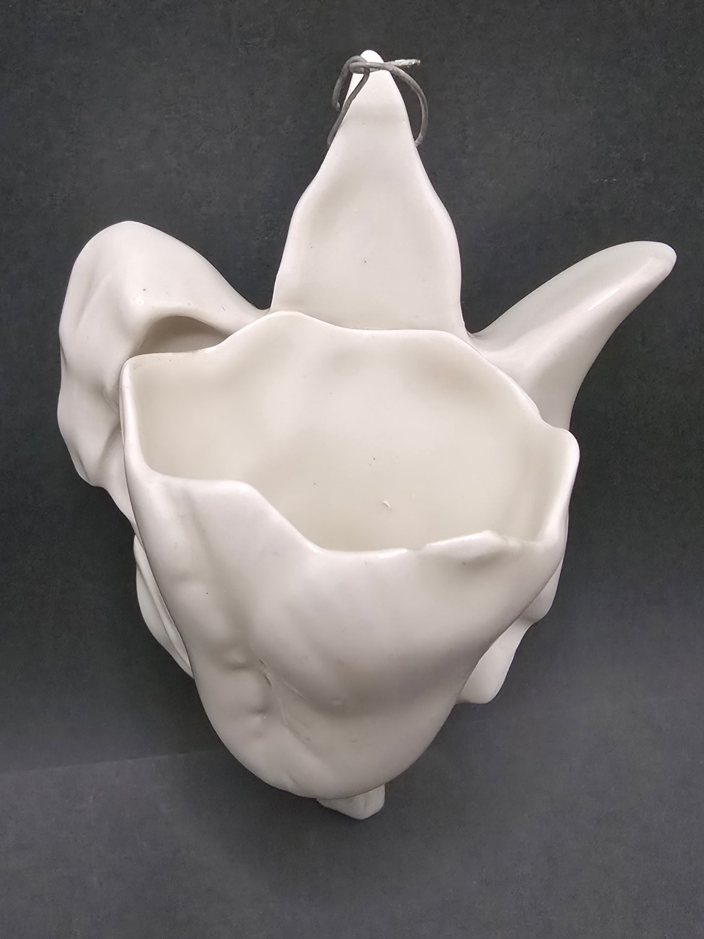 Vintage Dutch Wall Tulip Vase - 1950s Ceramic