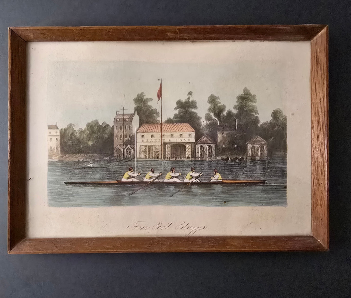Rowing scenery