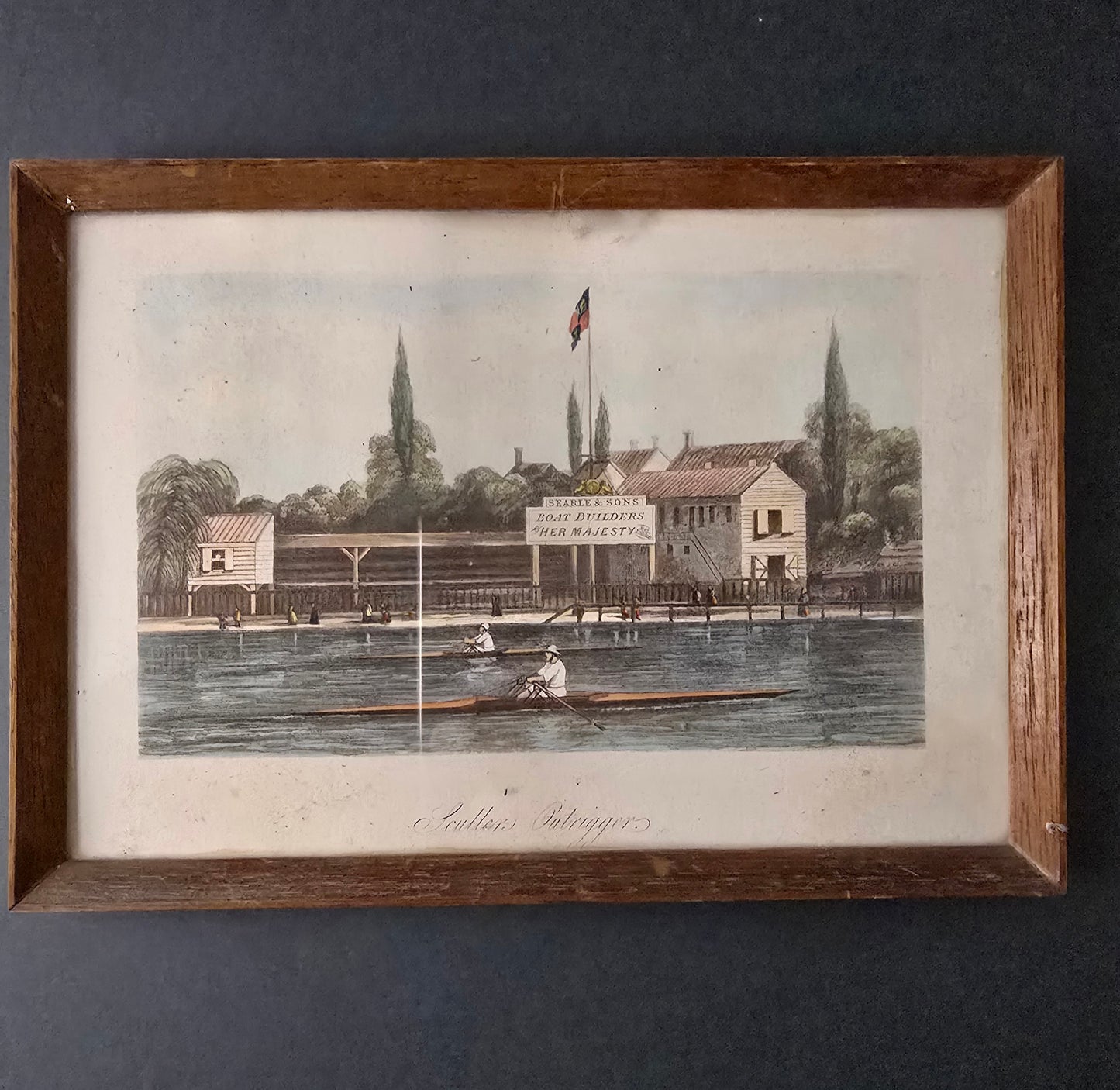 Rowing scenery