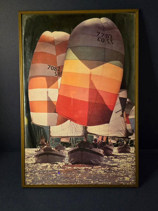 Sailboat mirror