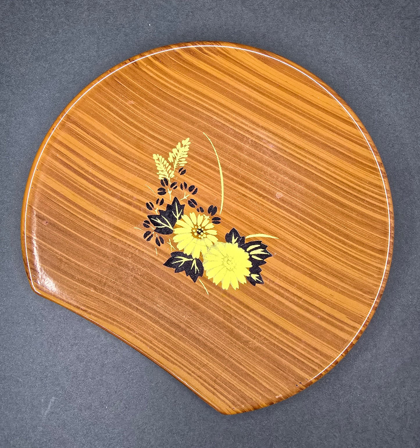 Vintage Japanese Lacquer Box with Coasters