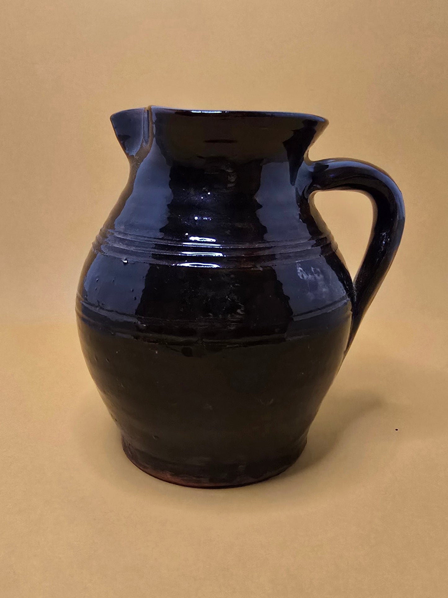 Antique French Earthenware Carafe