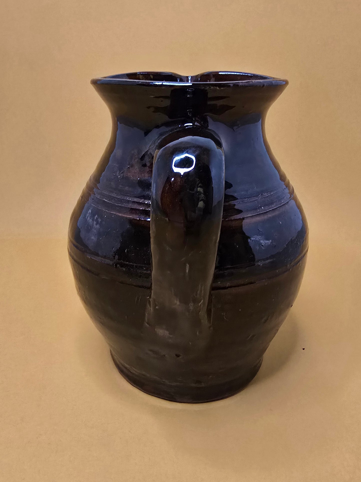 Antique French Earthenware Carafe
