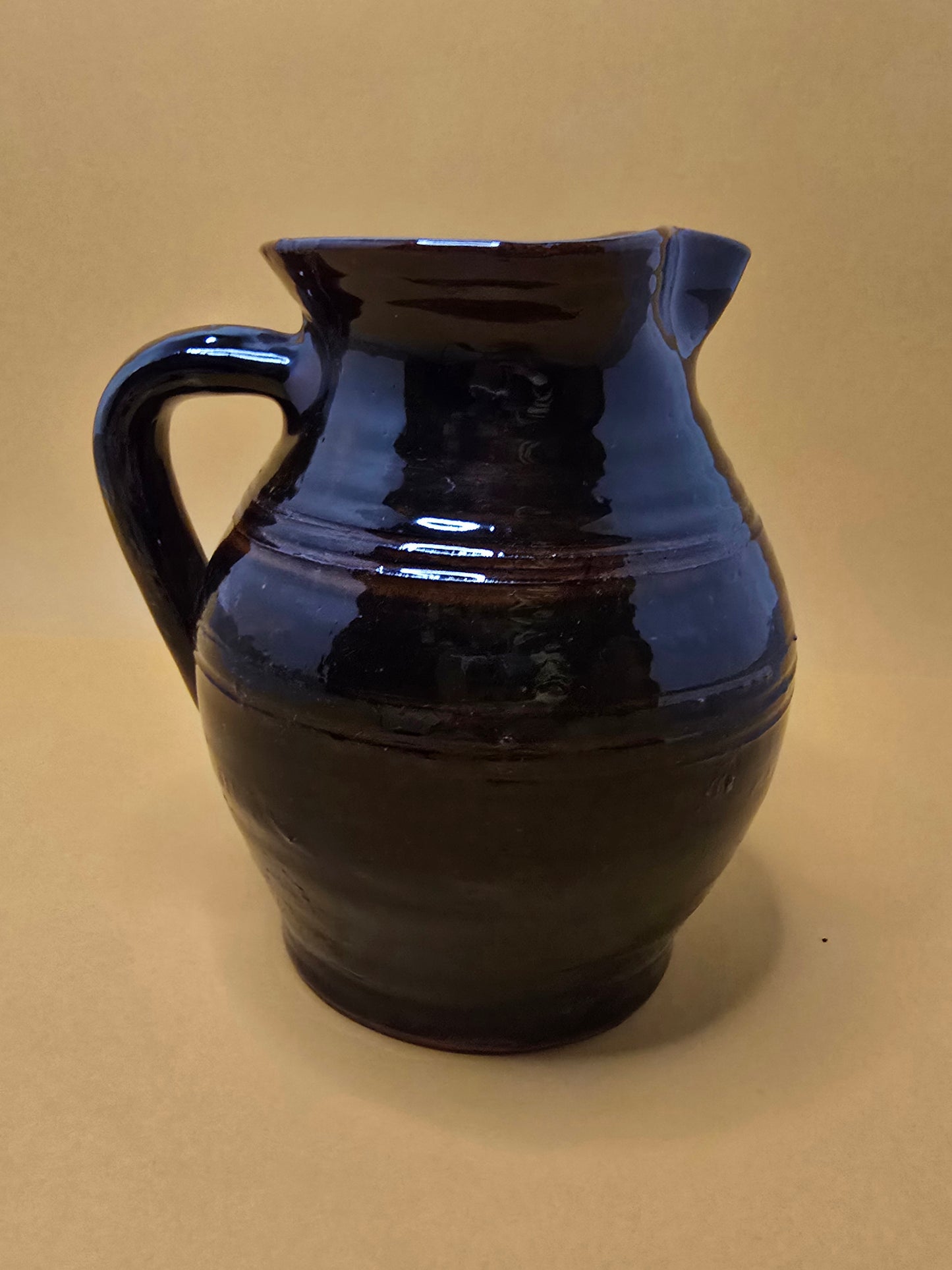 Antique French Earthenware Carafe
