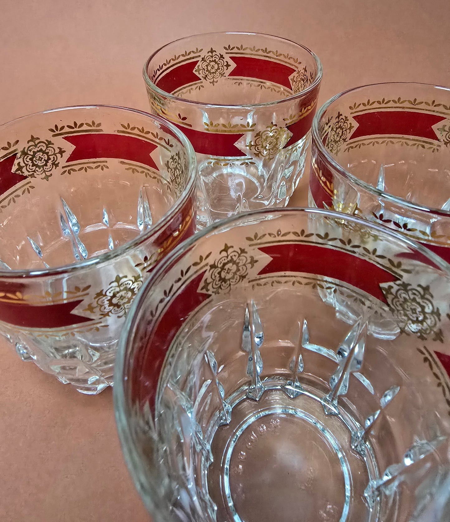 Vintage Glass Set with Carafe | 1960s
