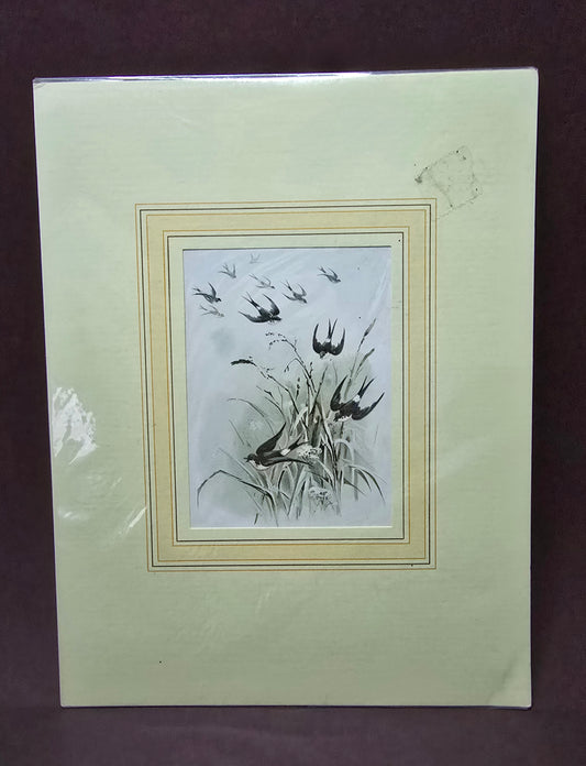 Vintage Relief Drawing