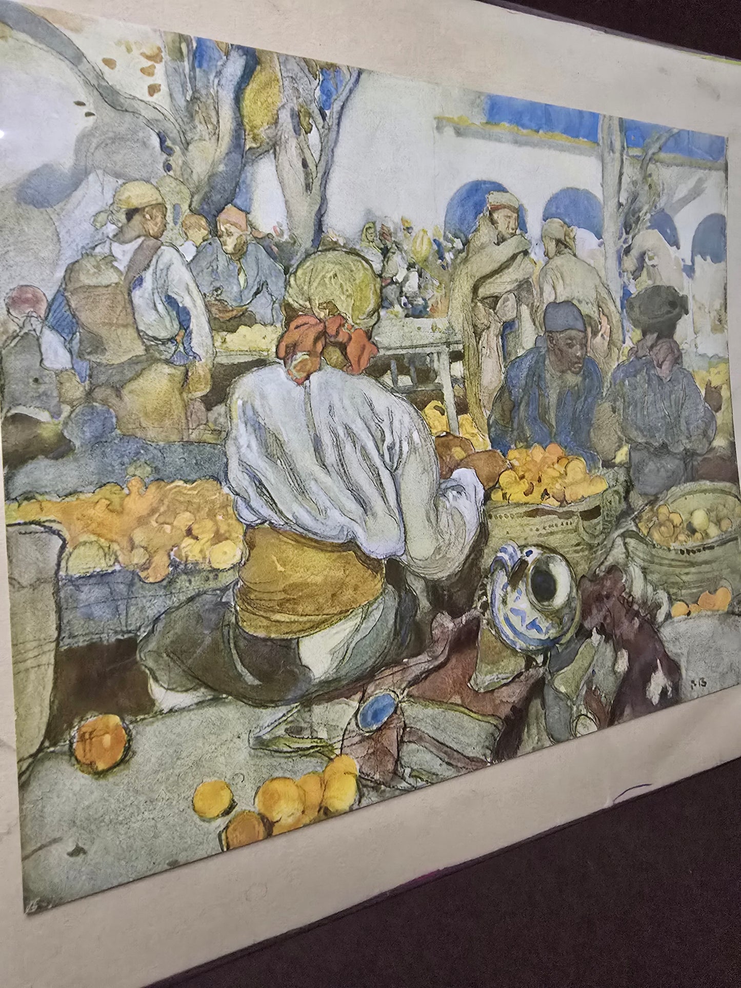 Vintage Market Print | 1970s