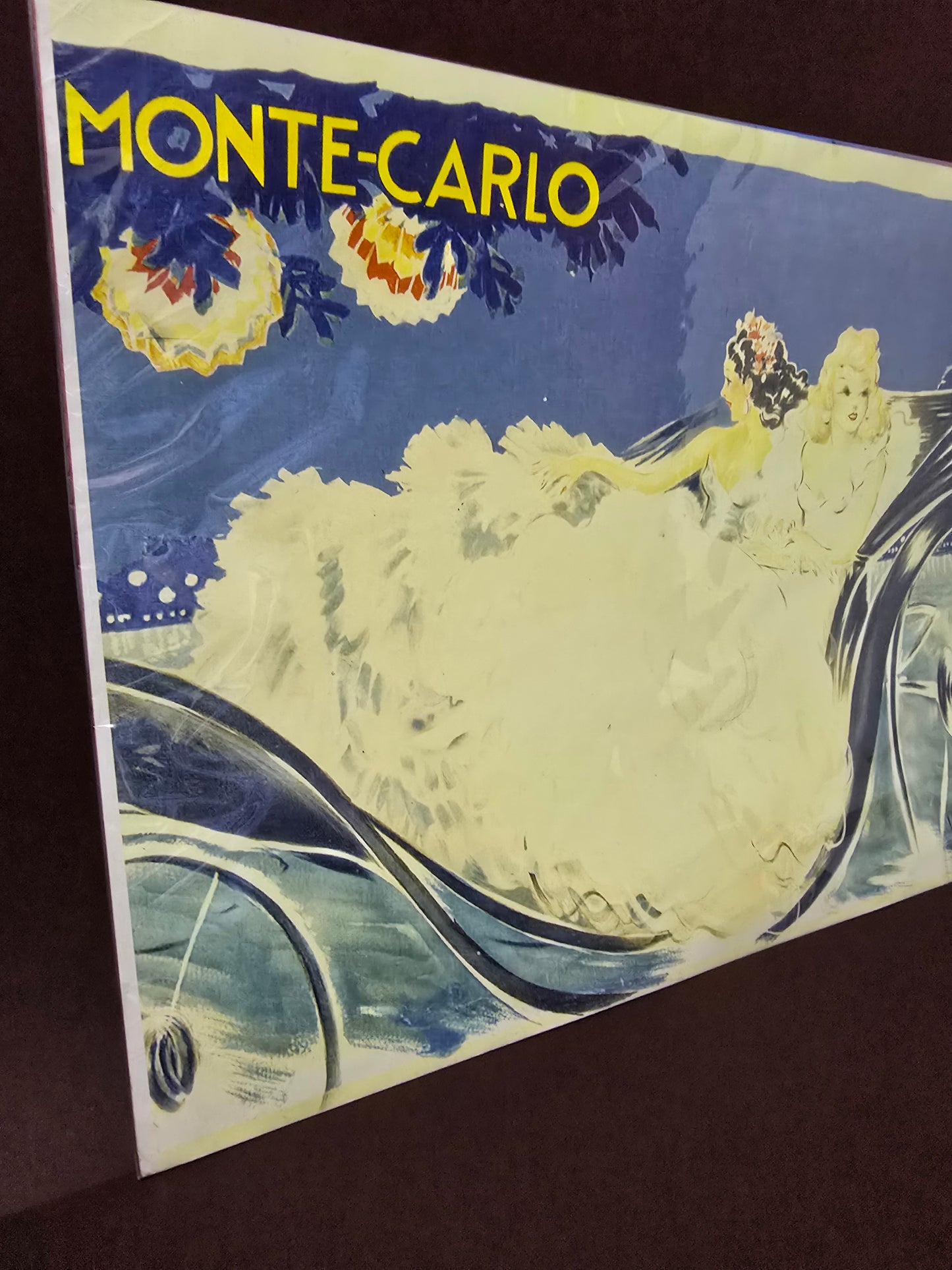 Vintage Monte Carlo Reproduction Print