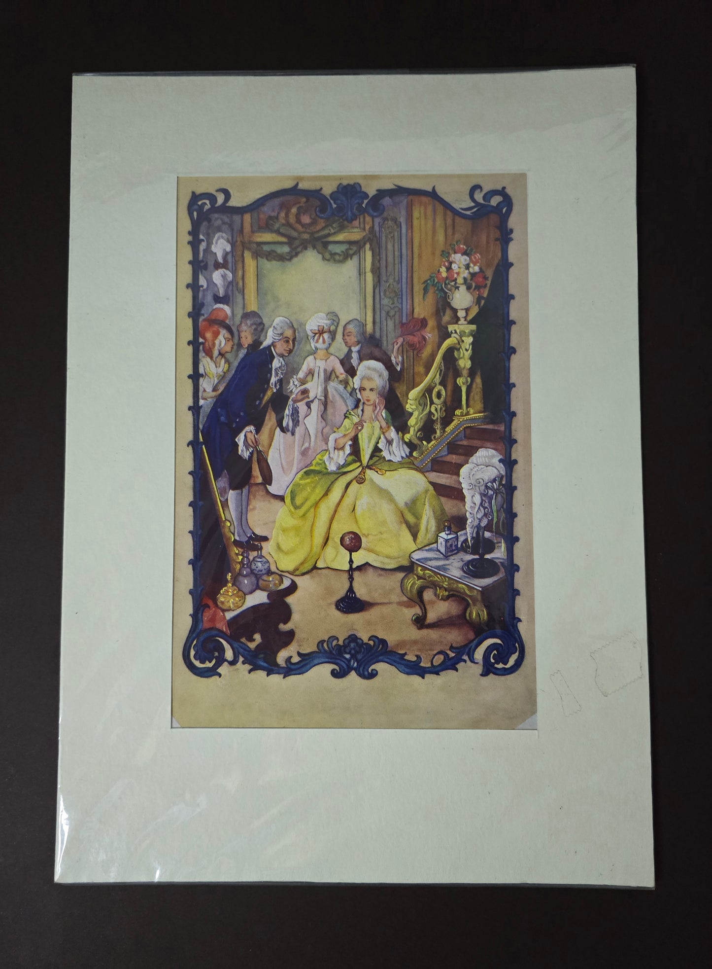 Antique Dutch Lithograph