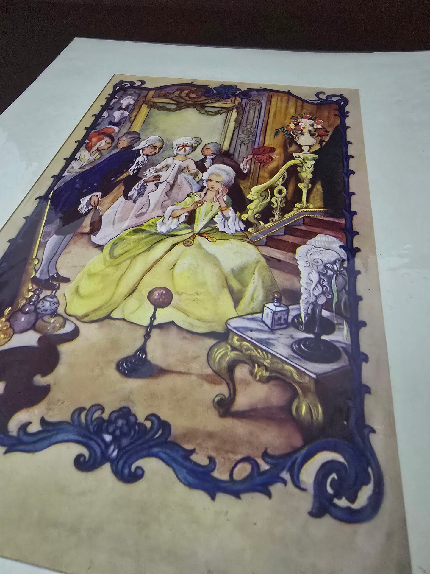 Antique Dutch Lithograph
