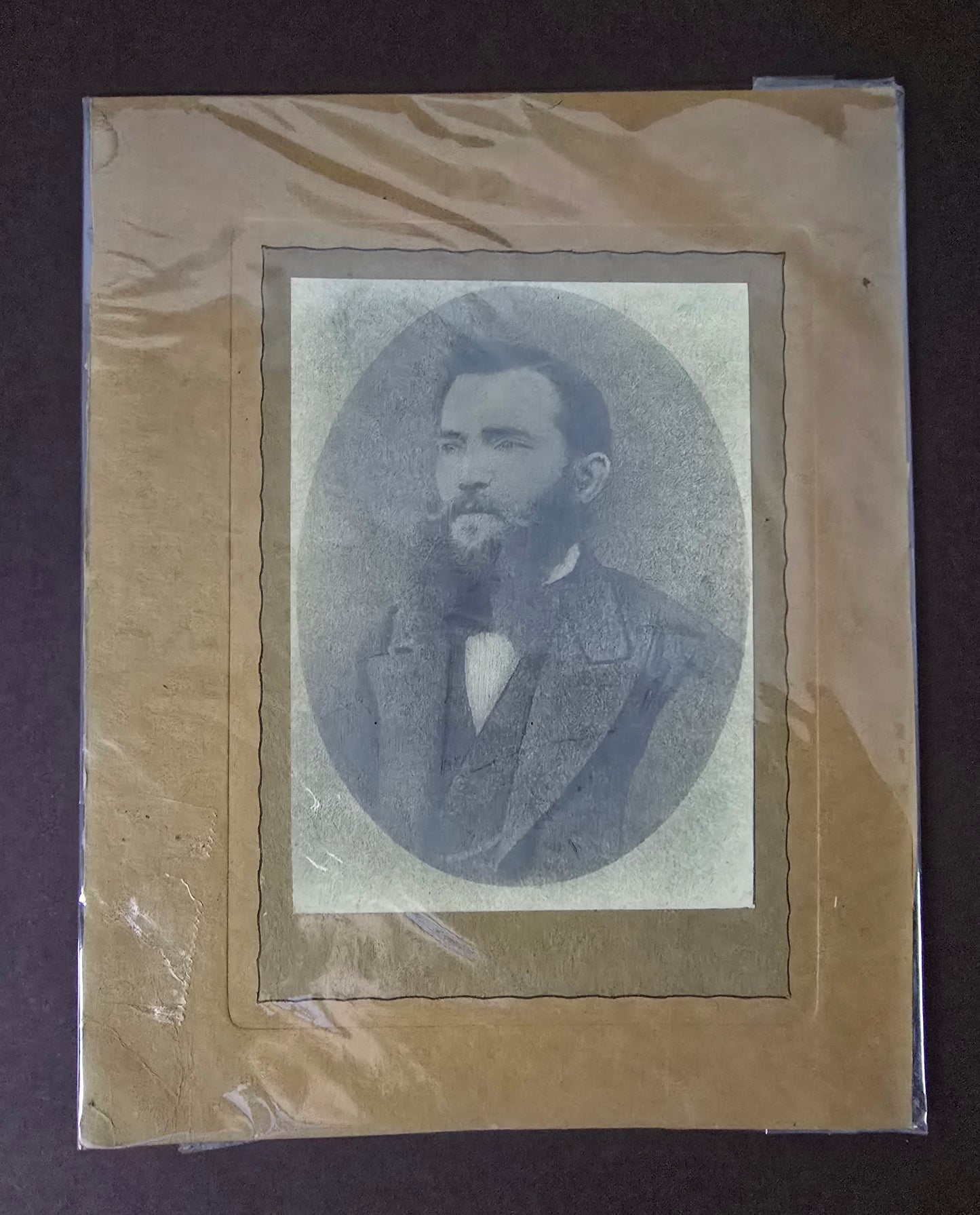 Antique Portrait Photograph of Man | 1910