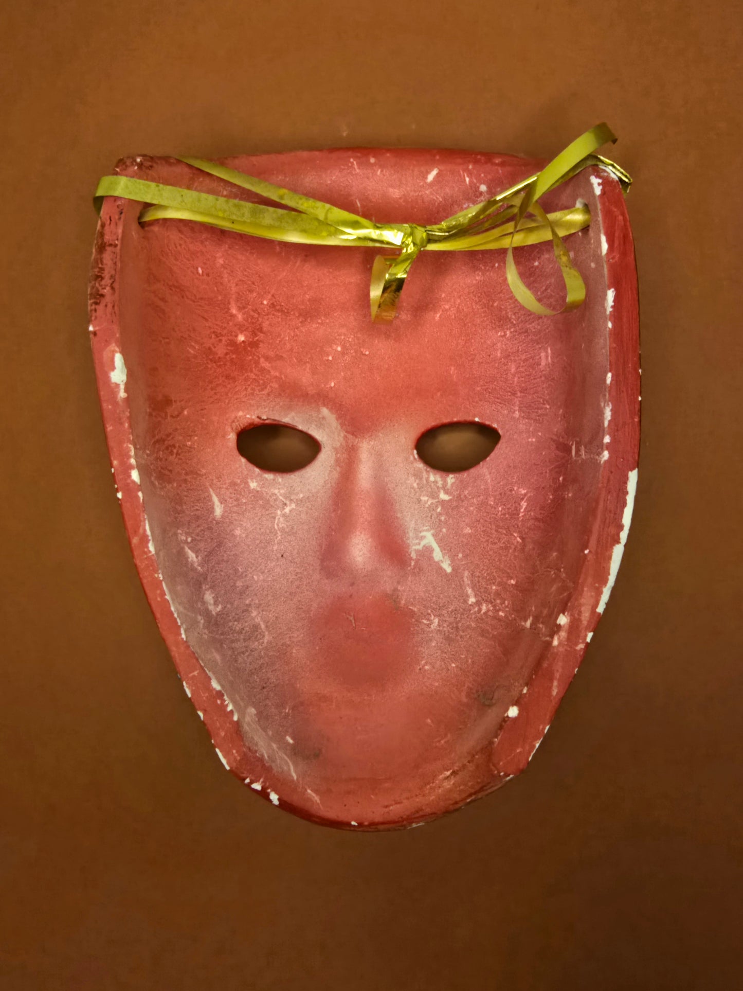 Venetian Hand-Painted Mask - 1970s Party Ready
