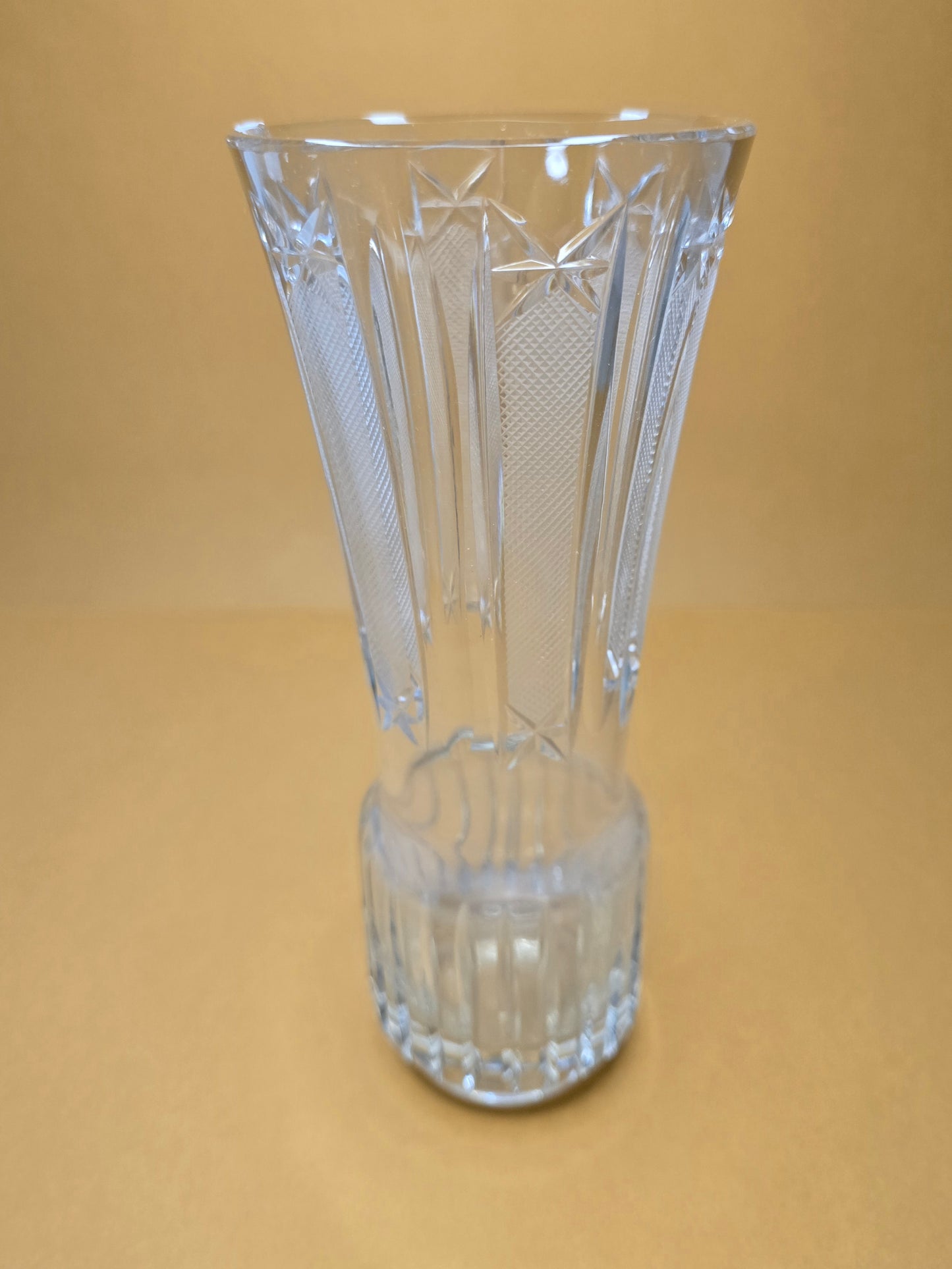 Vintage Crystal Vase - 1930s