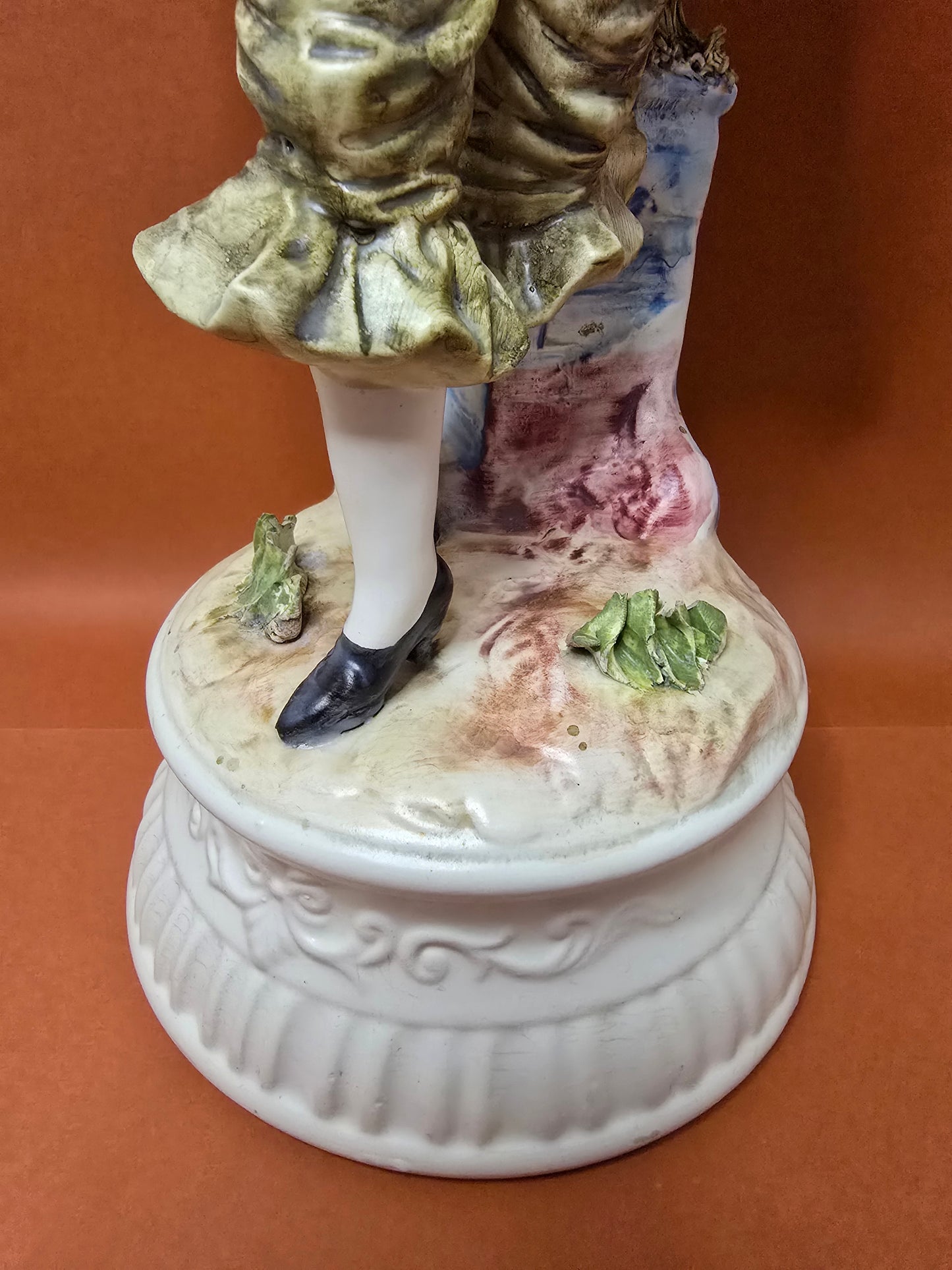 Fabricio & Anna - Vintage Italian Bisque Porcelain Figurine Pair 1950s