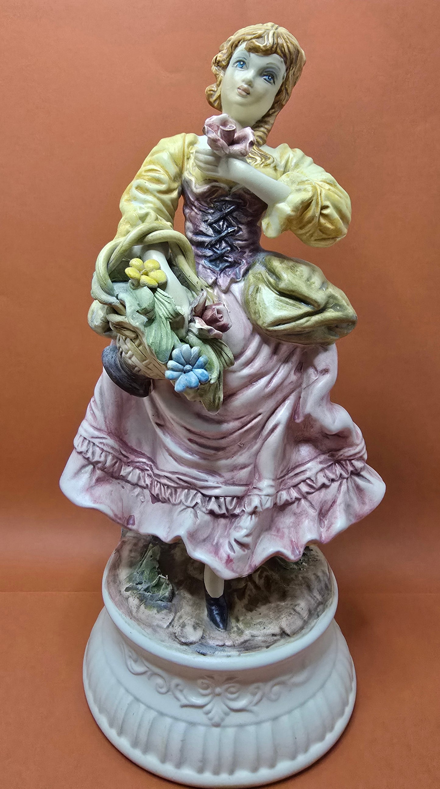 Fabricio & Anna - Vintage Italian Bisque Porcelain Figurine Pair 1950s