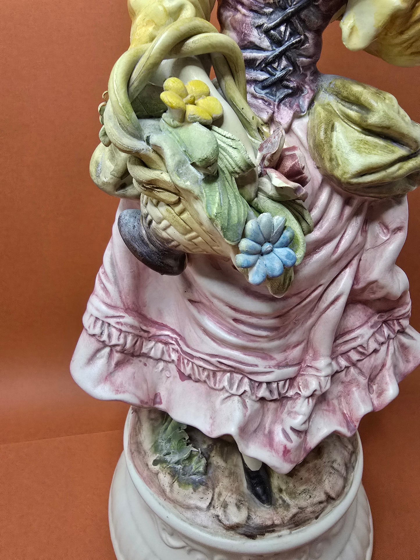Fabricio & Anna - Vintage Italian Bisque Porcelain Figurine Pair 1950s