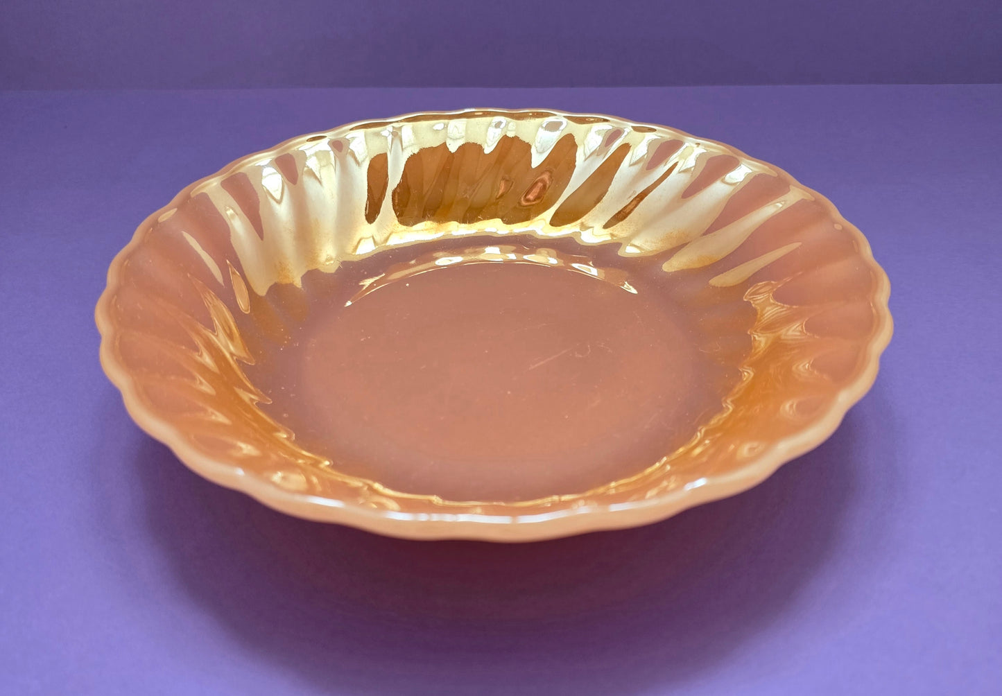 Fire King Peach Lustre Dinnerware - USA 1950s