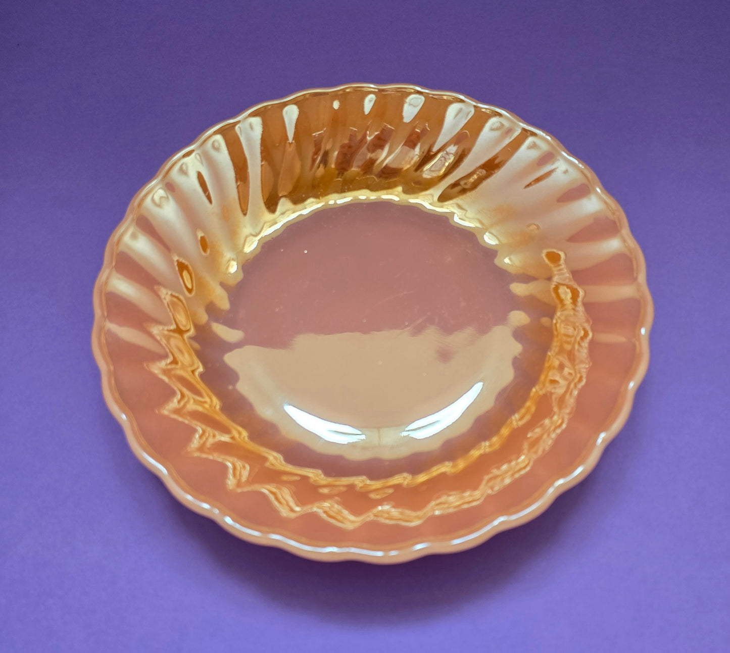 Fire King Peach Lustre Dinnerware - USA 1950s