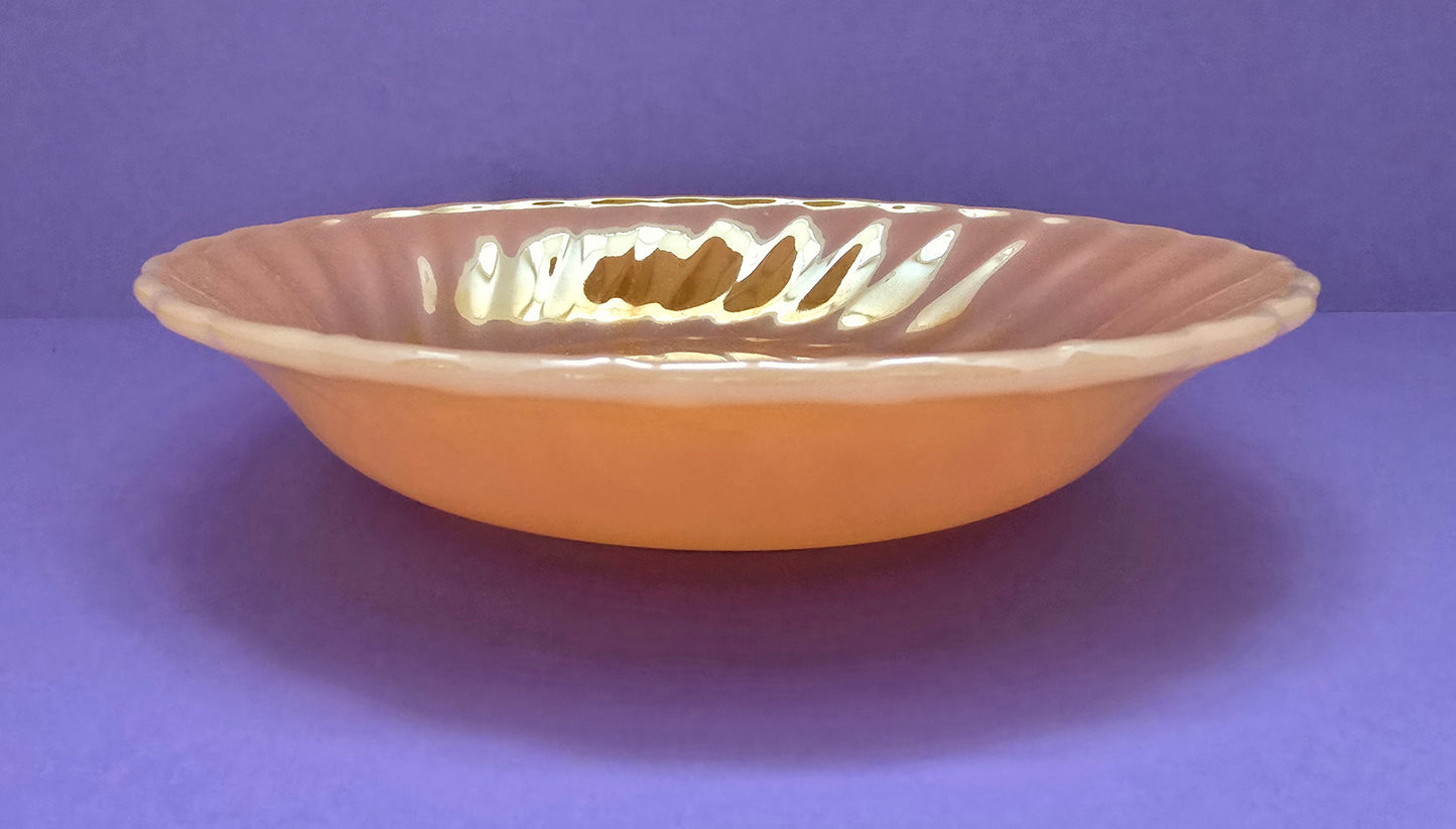 Fire King Peach Lustre Dinnerware - USA 1950s