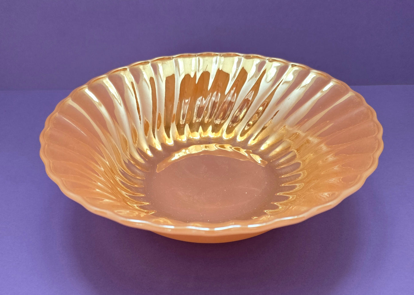 Fire King Peach Lustre Dinnerware - USA 1950s