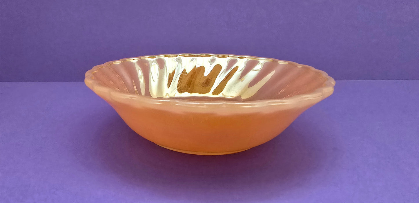 Fire King Peach Lustre Dinnerware - USA 1950s
