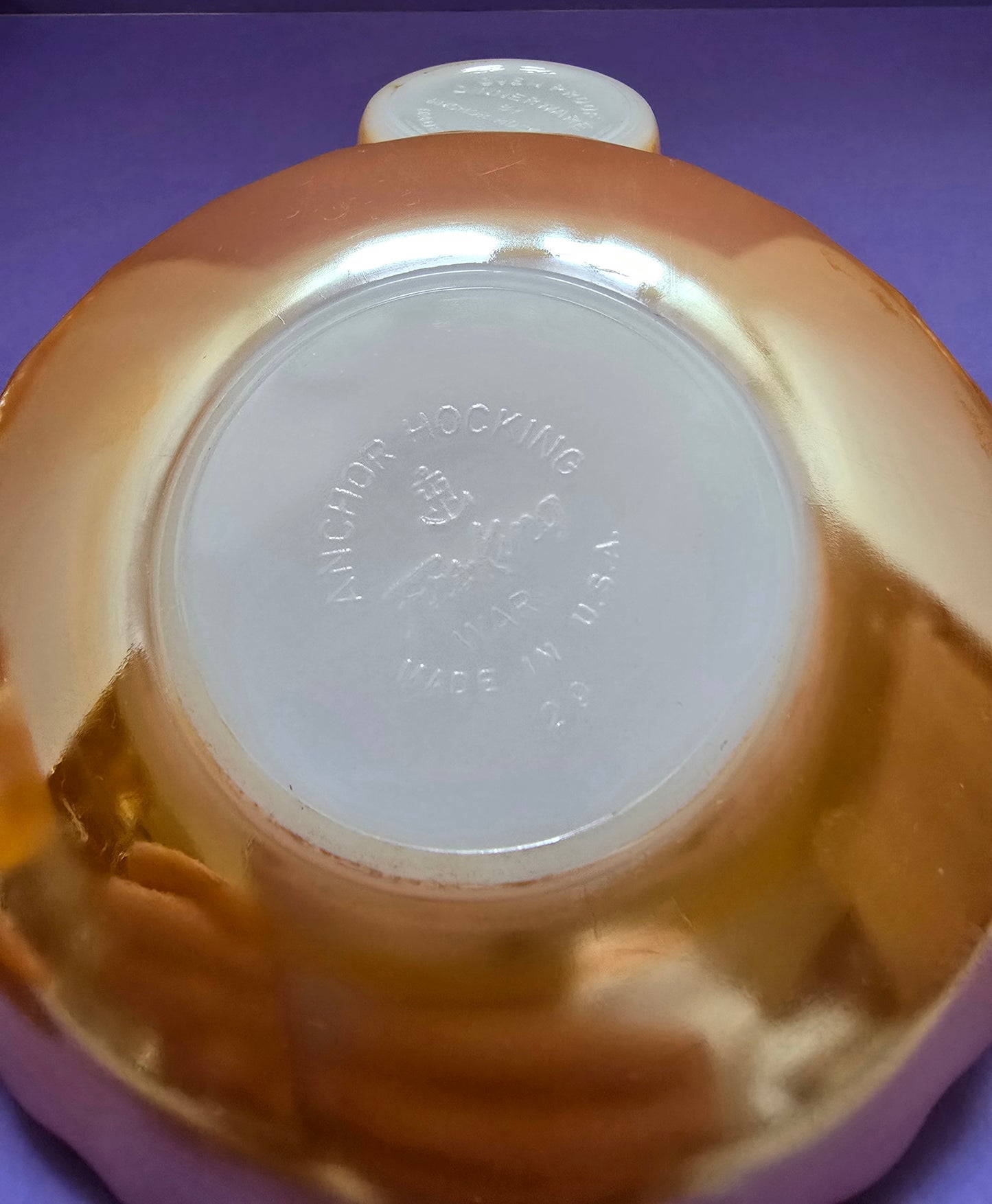 Fire King Peach Lustre Dinnerware - USA 1950s