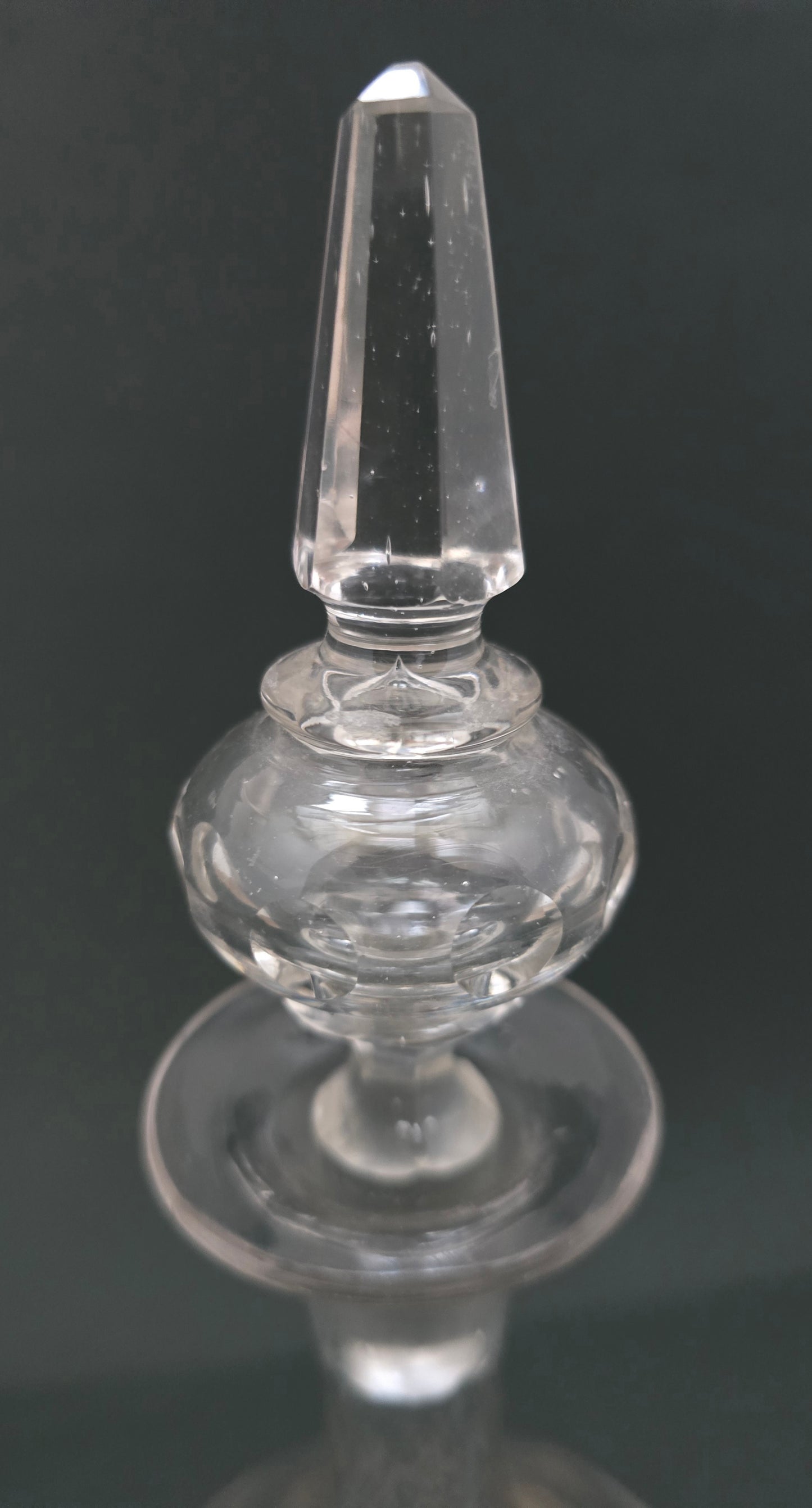 Dutch Art Deco Crystal Decanter - Late 1920s