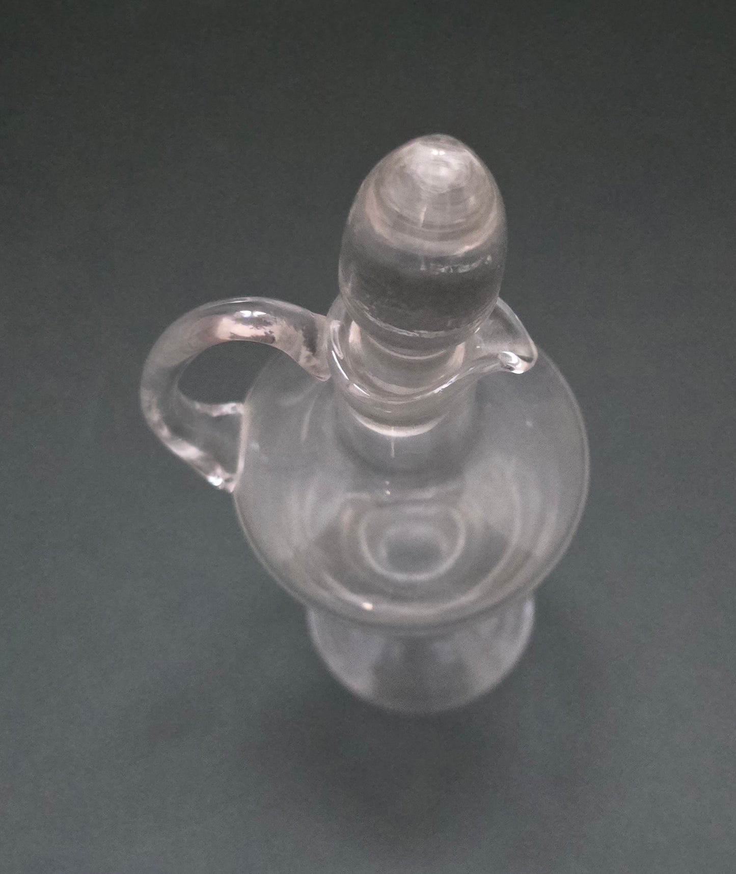 Dutch Engraved Glass Carafe - 1920s