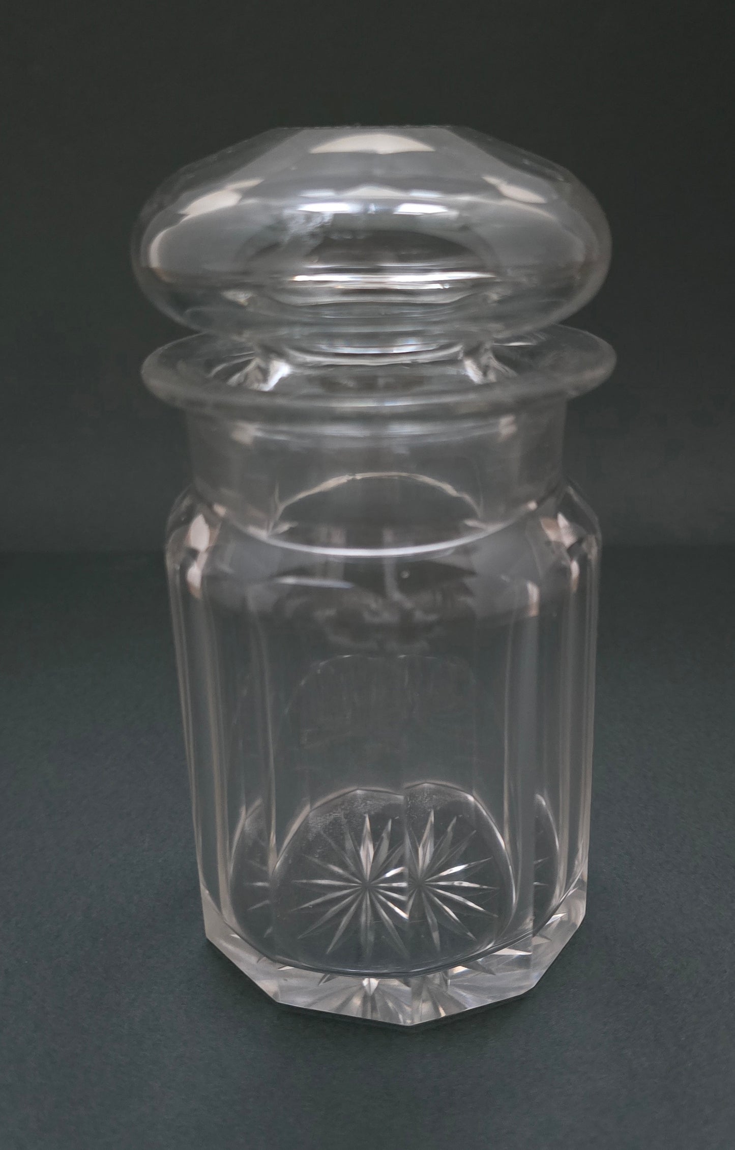 Dutch Crystal Jam Jar - 1920s