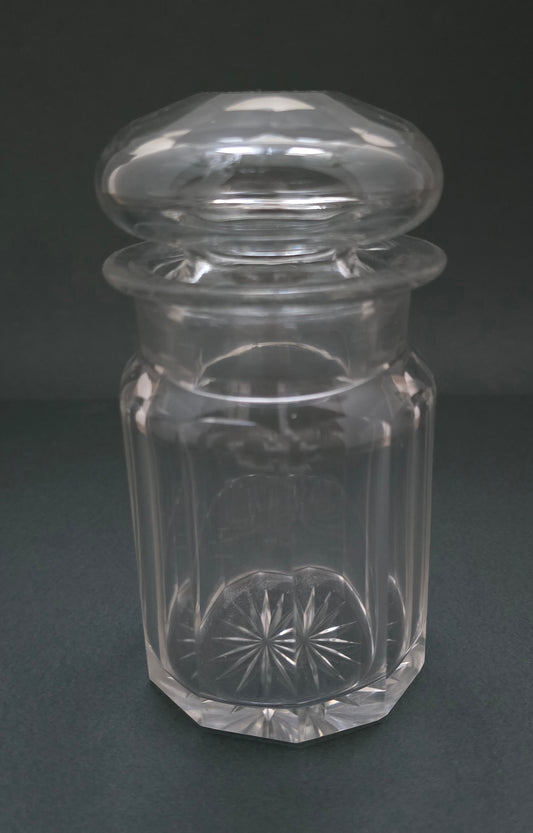 Dutch Crystal Jam Jar - 1920s