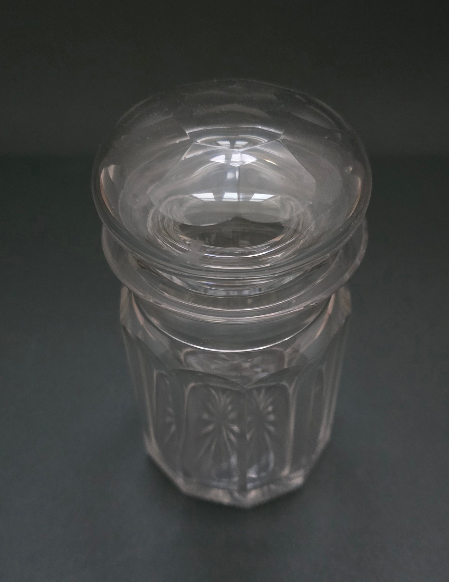 Dutch Crystal Jam Jar - 1920s