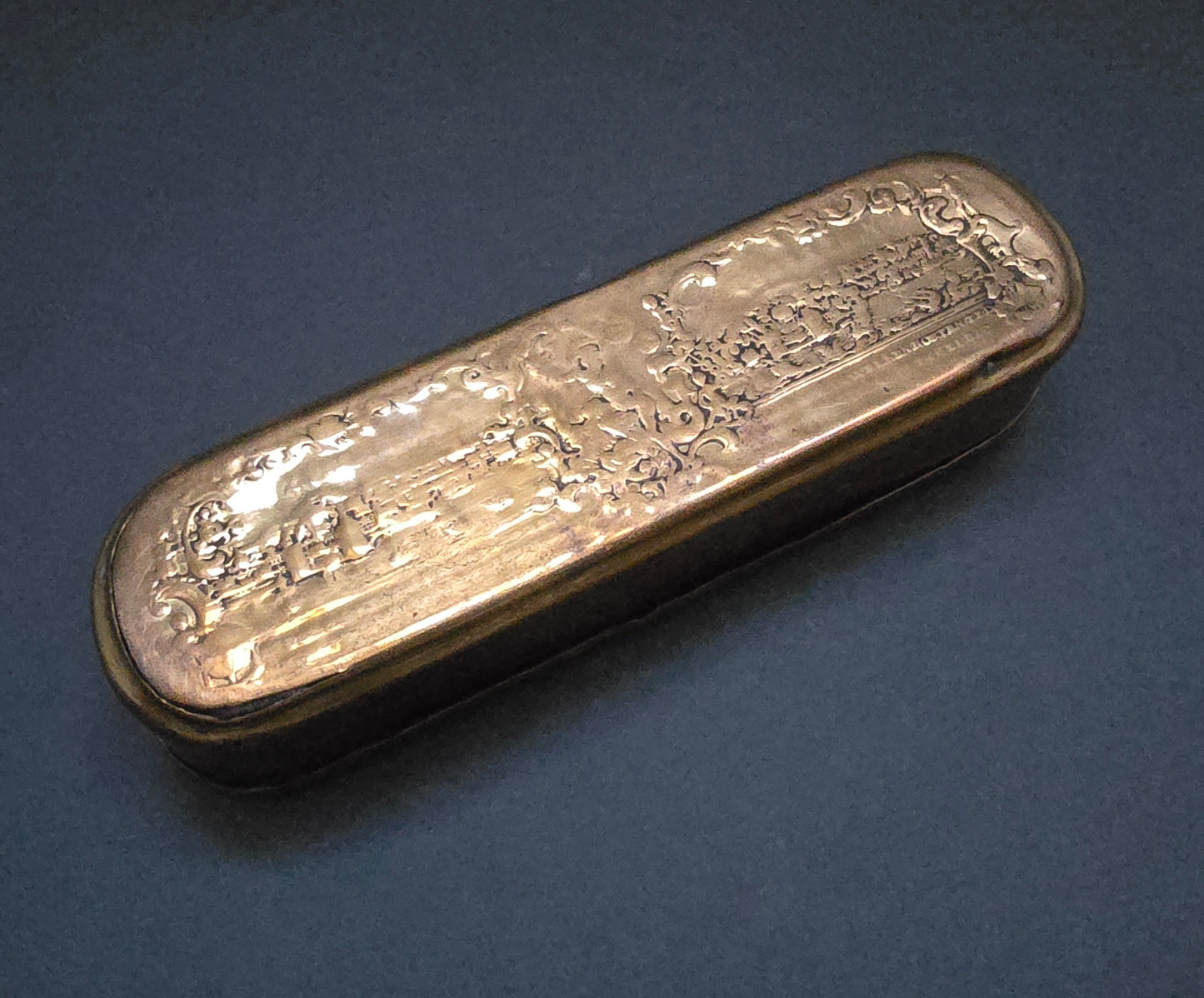 Dutch Copper Tobacco Box 1760 - Maria Theresa & King Franz of Hungary