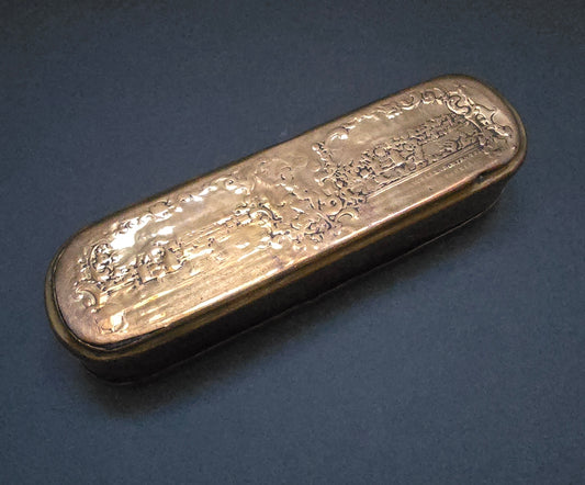 Dutch Copper Tobacco Box 1760 - Maria Theresa & King Franz of Hungary