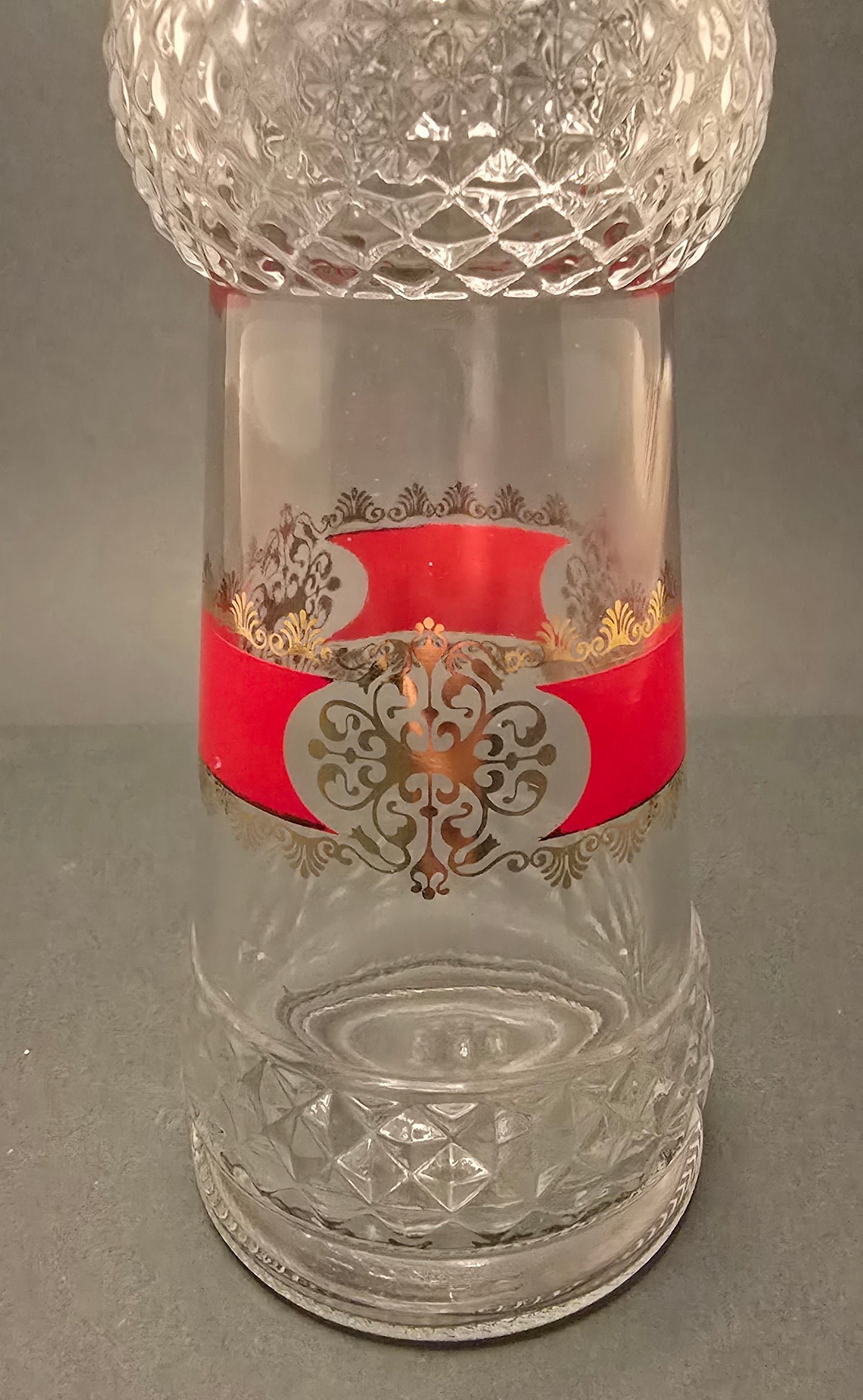 Vintage Glass Set with Carafe | 1960s