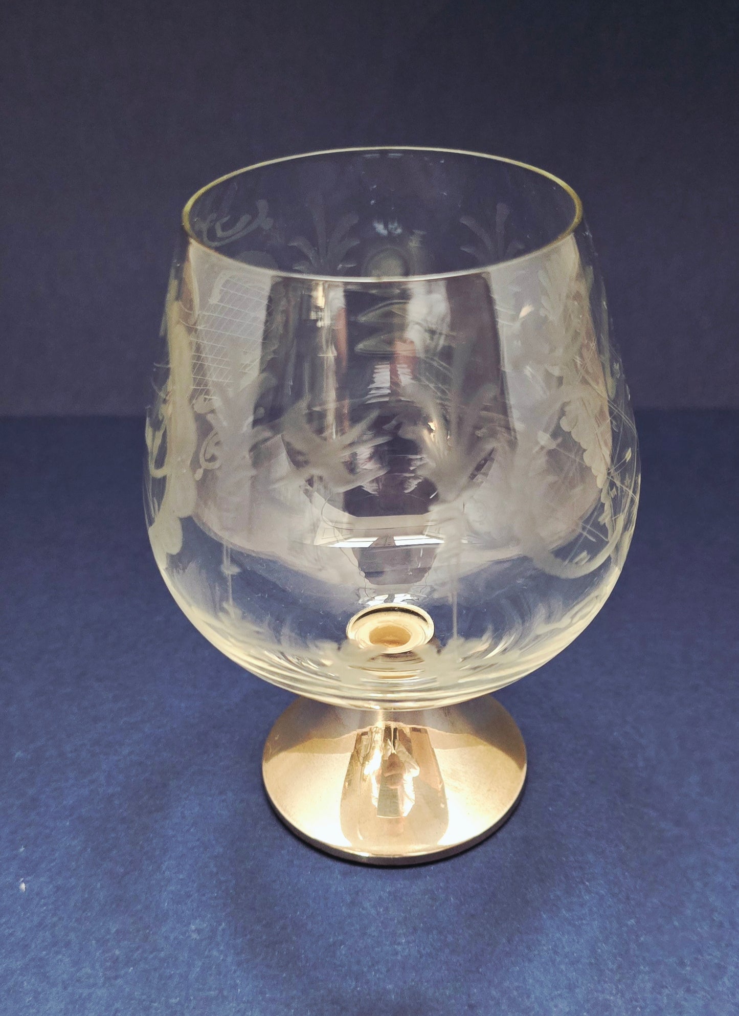 CBZ Crystal Glass on Silver Base - Amsterdam 1940s-1950s