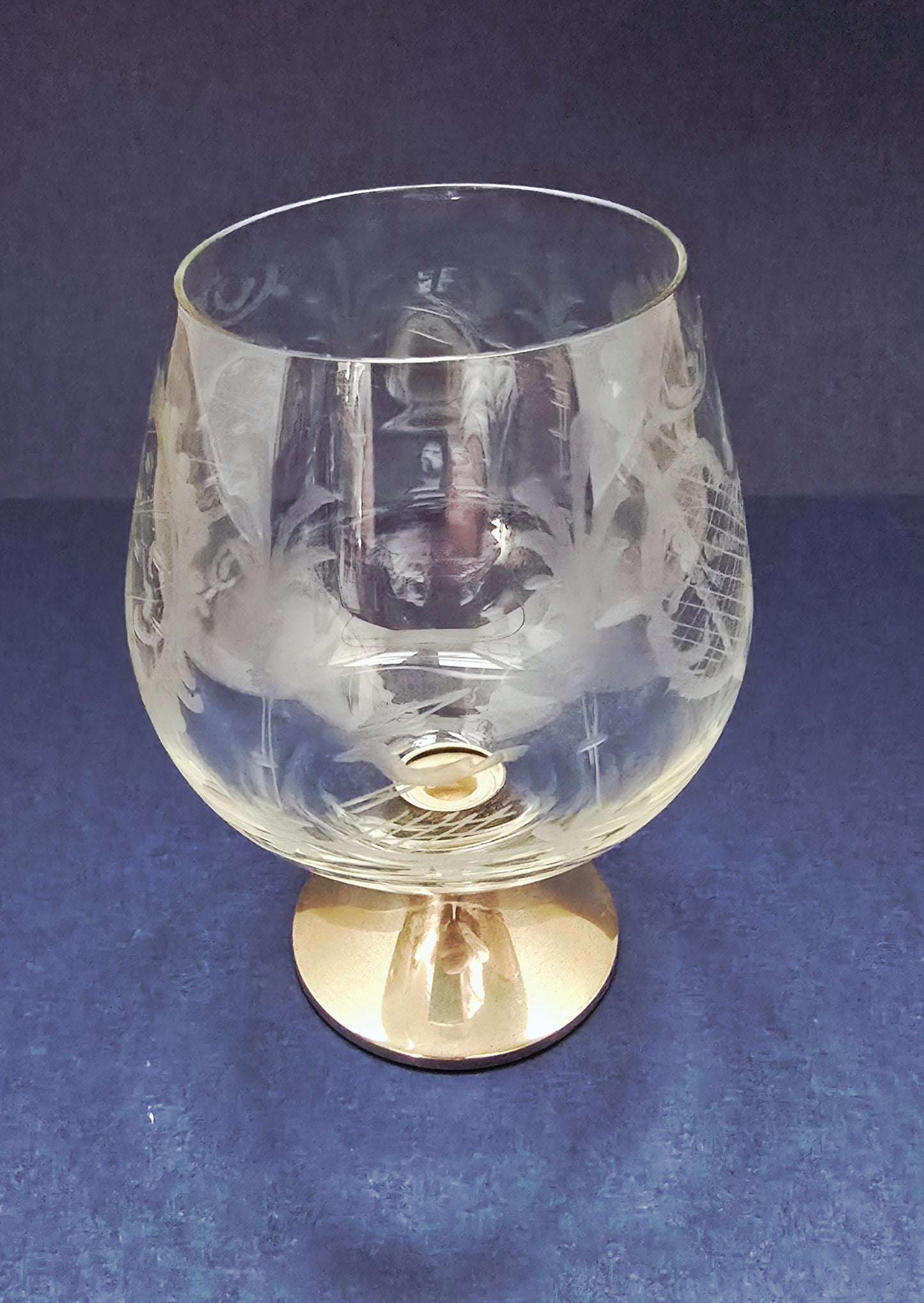 CBZ Crystal Glass on Silver Base - Amsterdam 1940s-1950s
