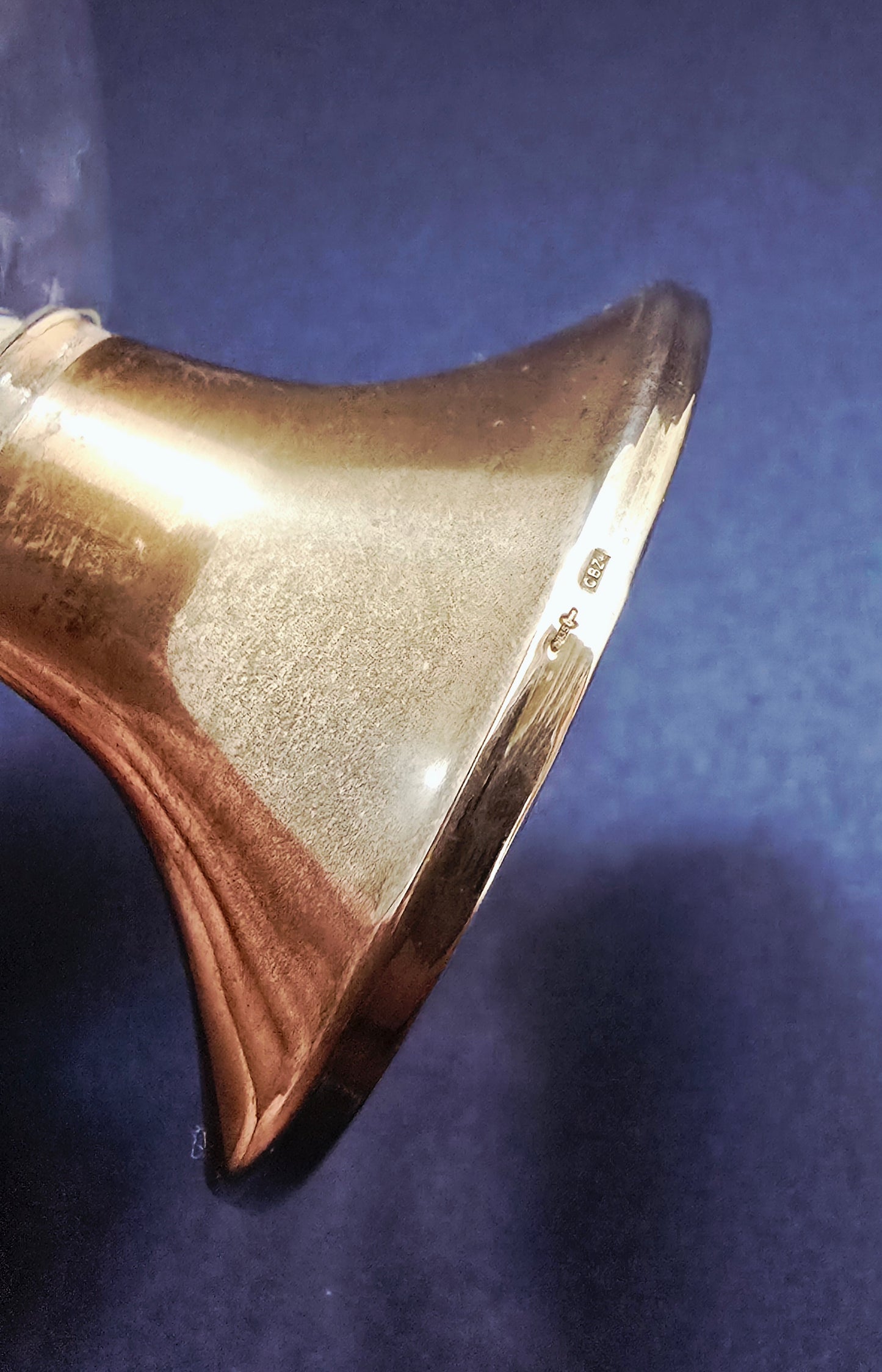 CBZ Crystal Glass on Silver Base - Amsterdam 1940s-1950s